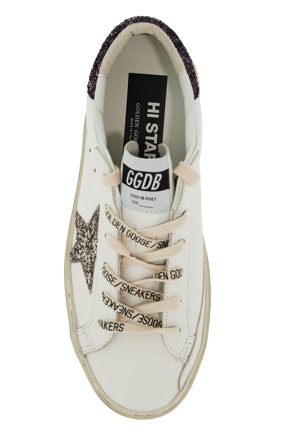 GOLDEN GOOSE hi star sneakers in