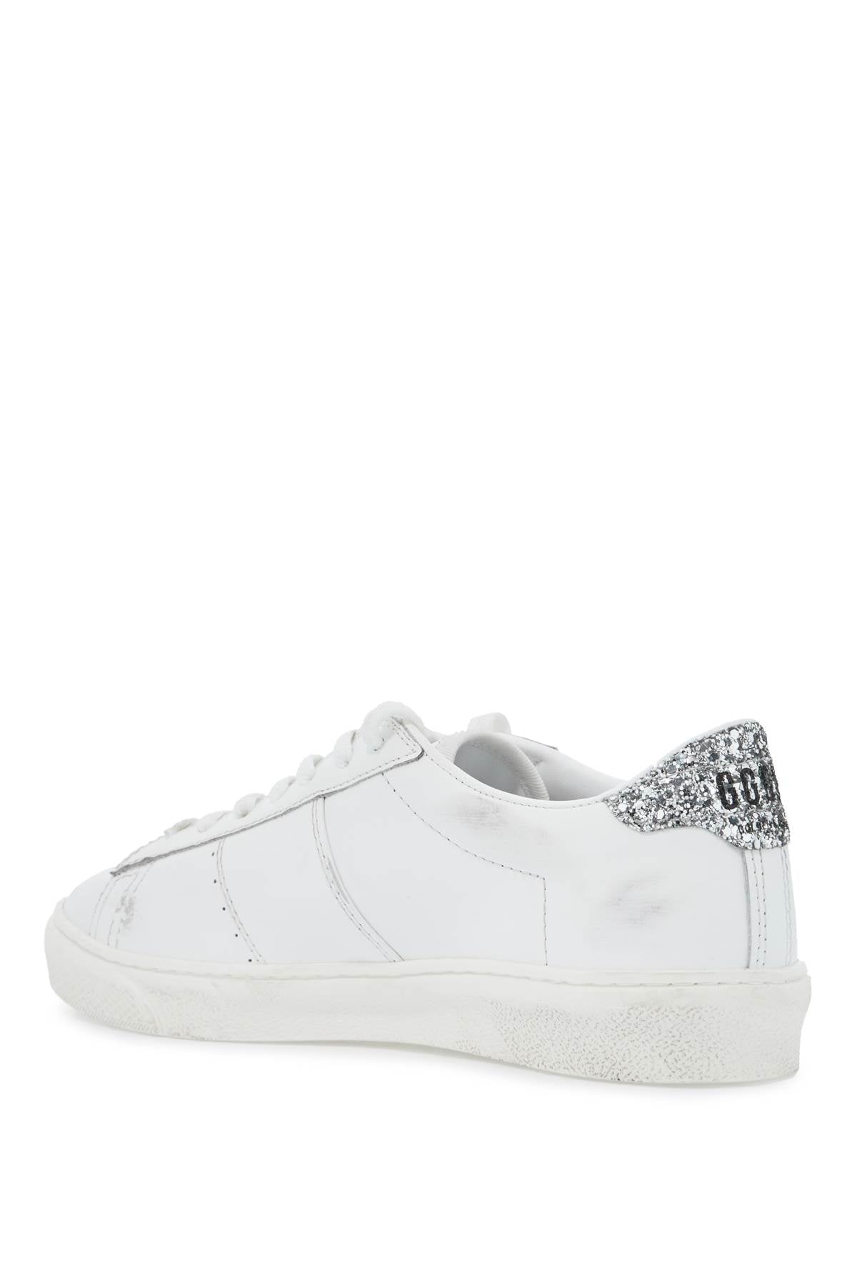 GOLDEN GOOSE smooth leather matchstar sneakers in