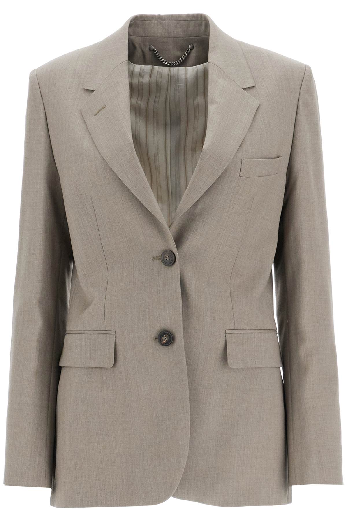 GOLDEN GOOSE tailored wool fresco jacket for