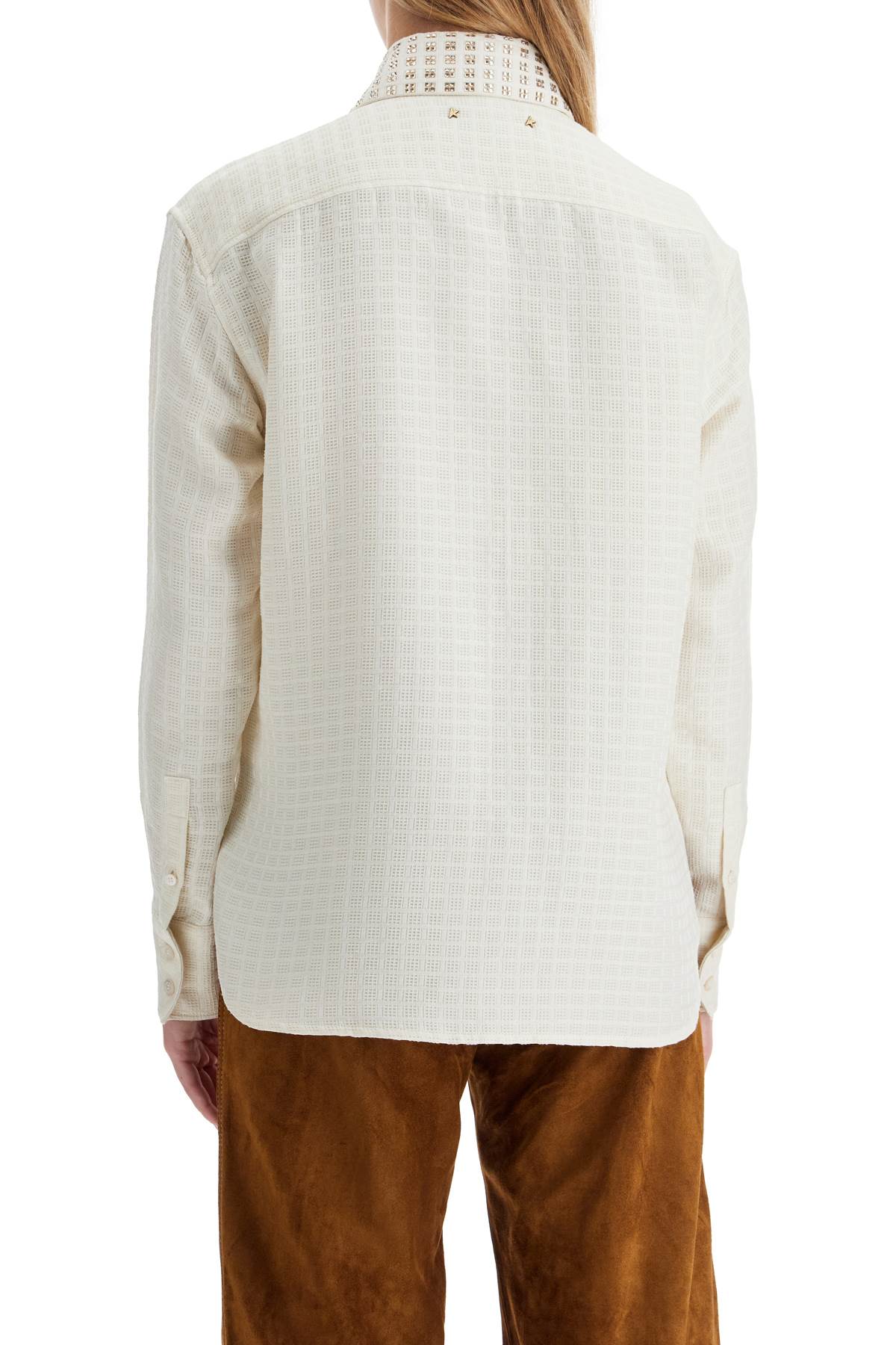 GOLDEN GOOSE "jacquard shirt with