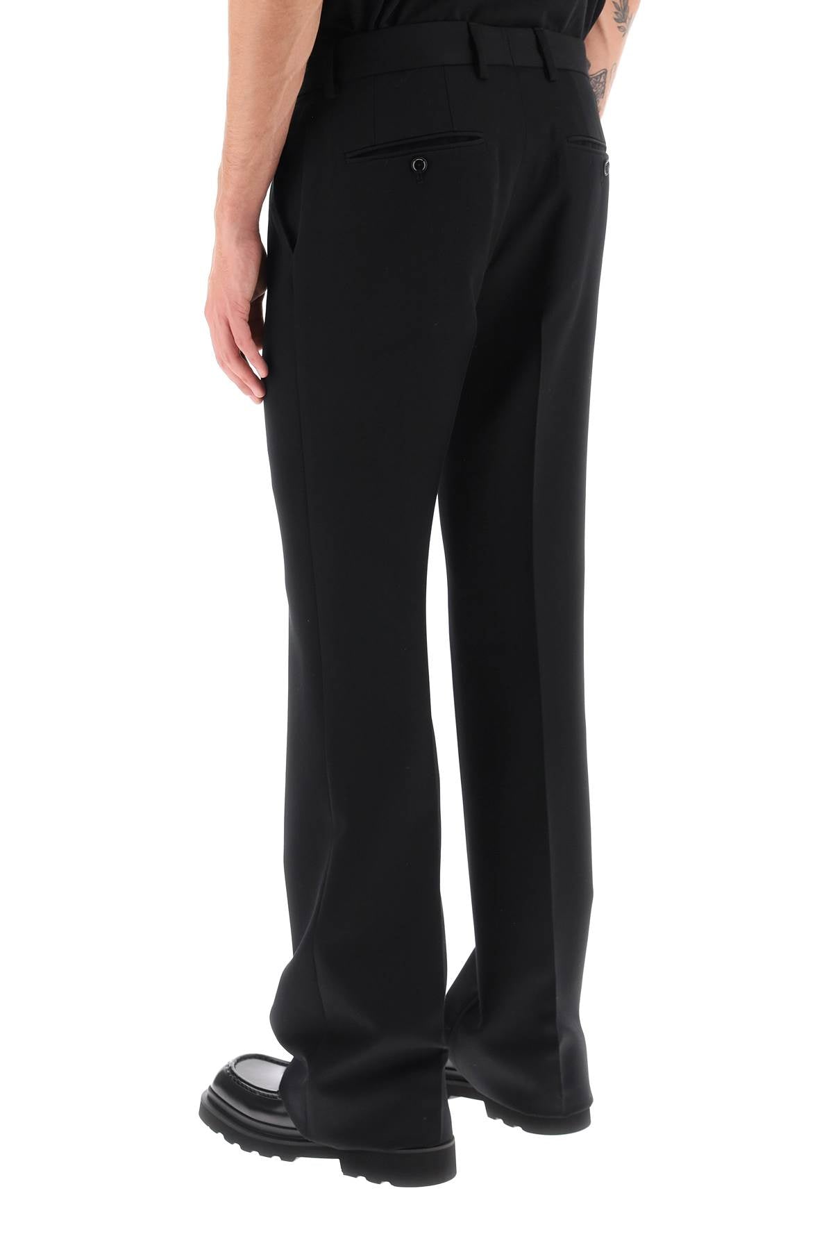 DOLCE & GABBANA flared tailoring pants