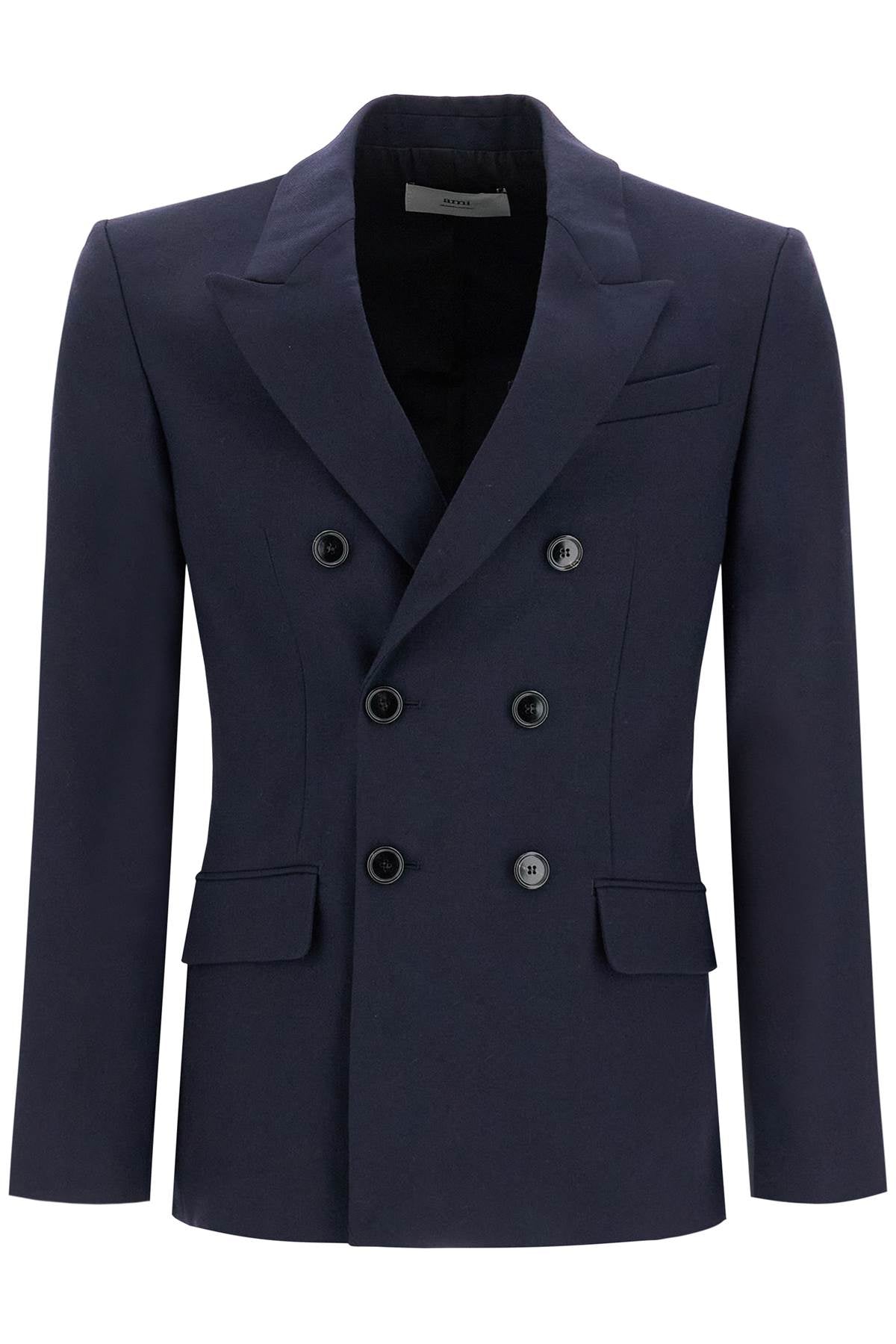 AMI ALEXANDRE MATIUSSI double-breasted wool jacket