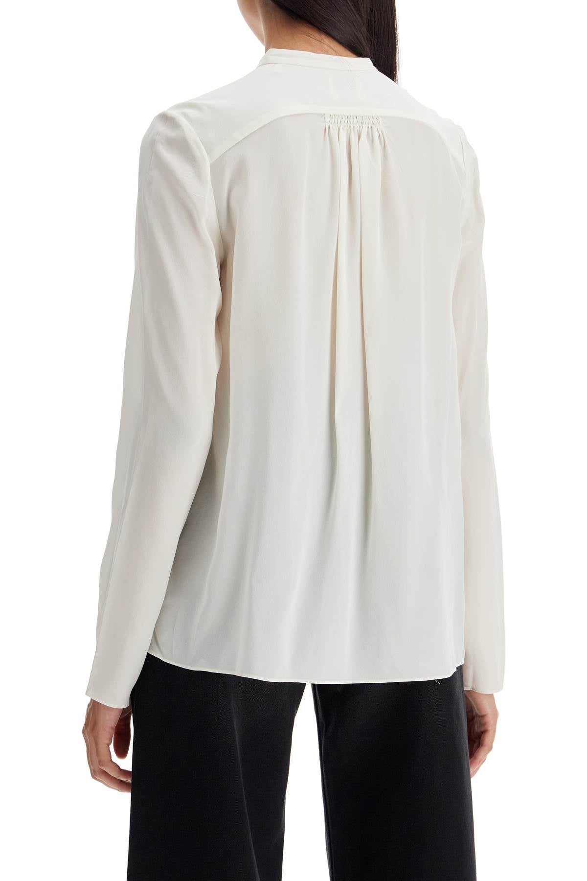 ISABEL MARANT silk blouse with ruffle 'ut