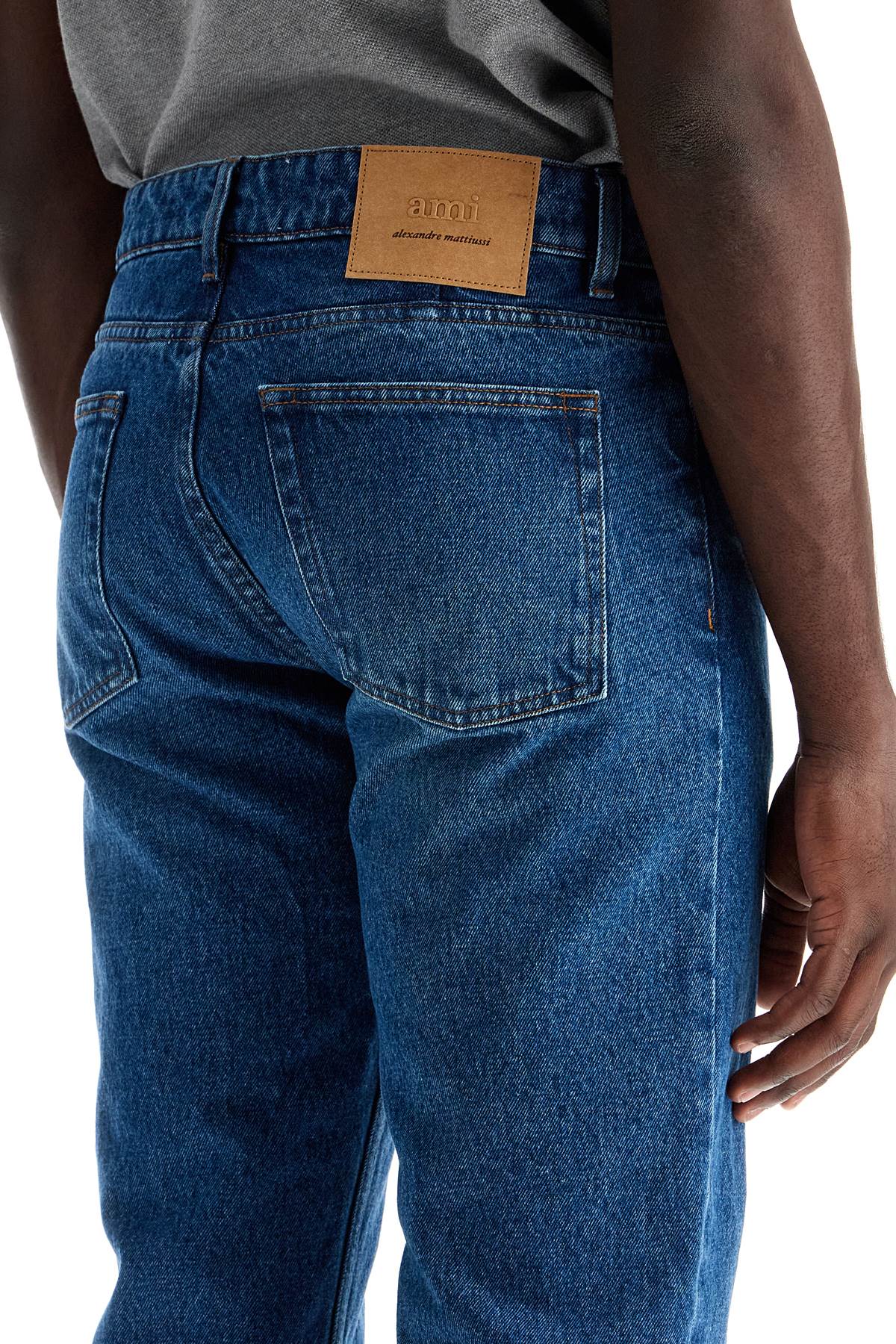 AMI ALEXANDRE MATIUSSI cigarette-style jeans