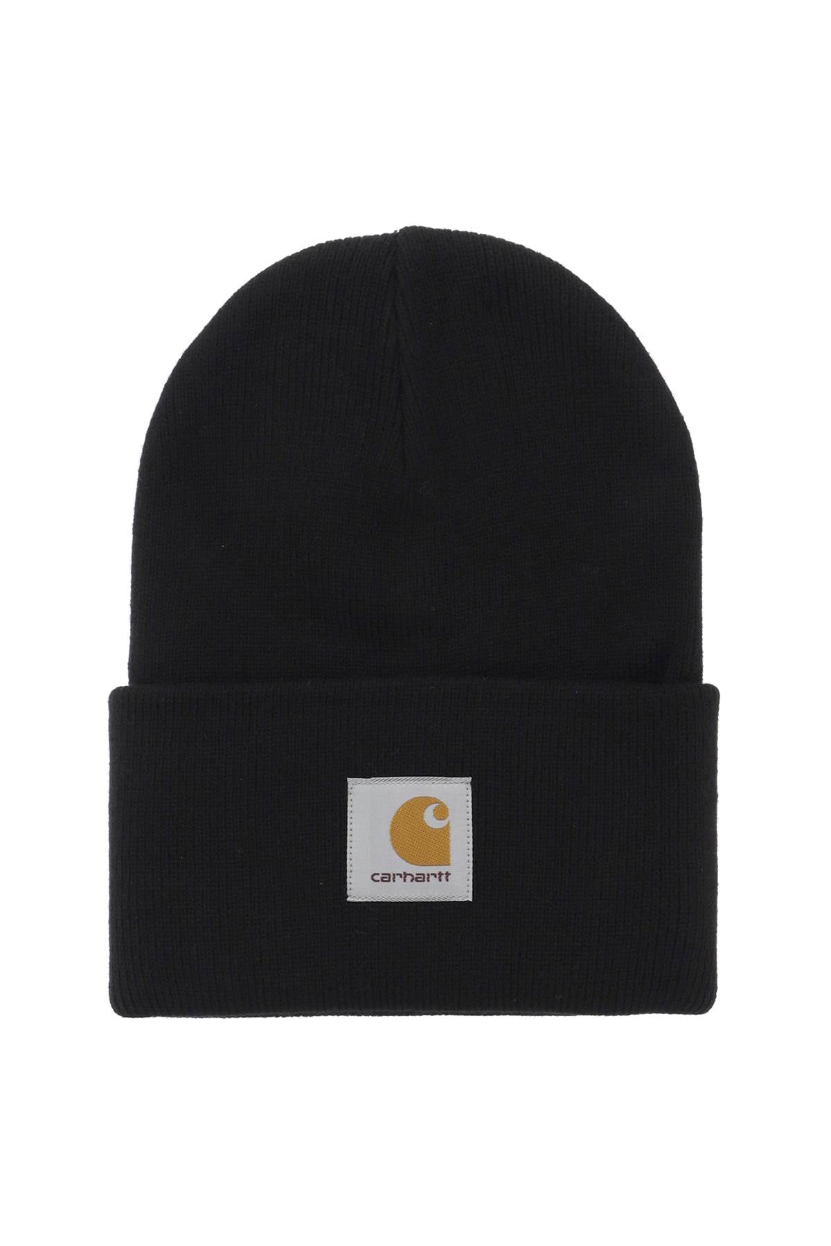 CARHARTT WIP beanie hat with logo patch