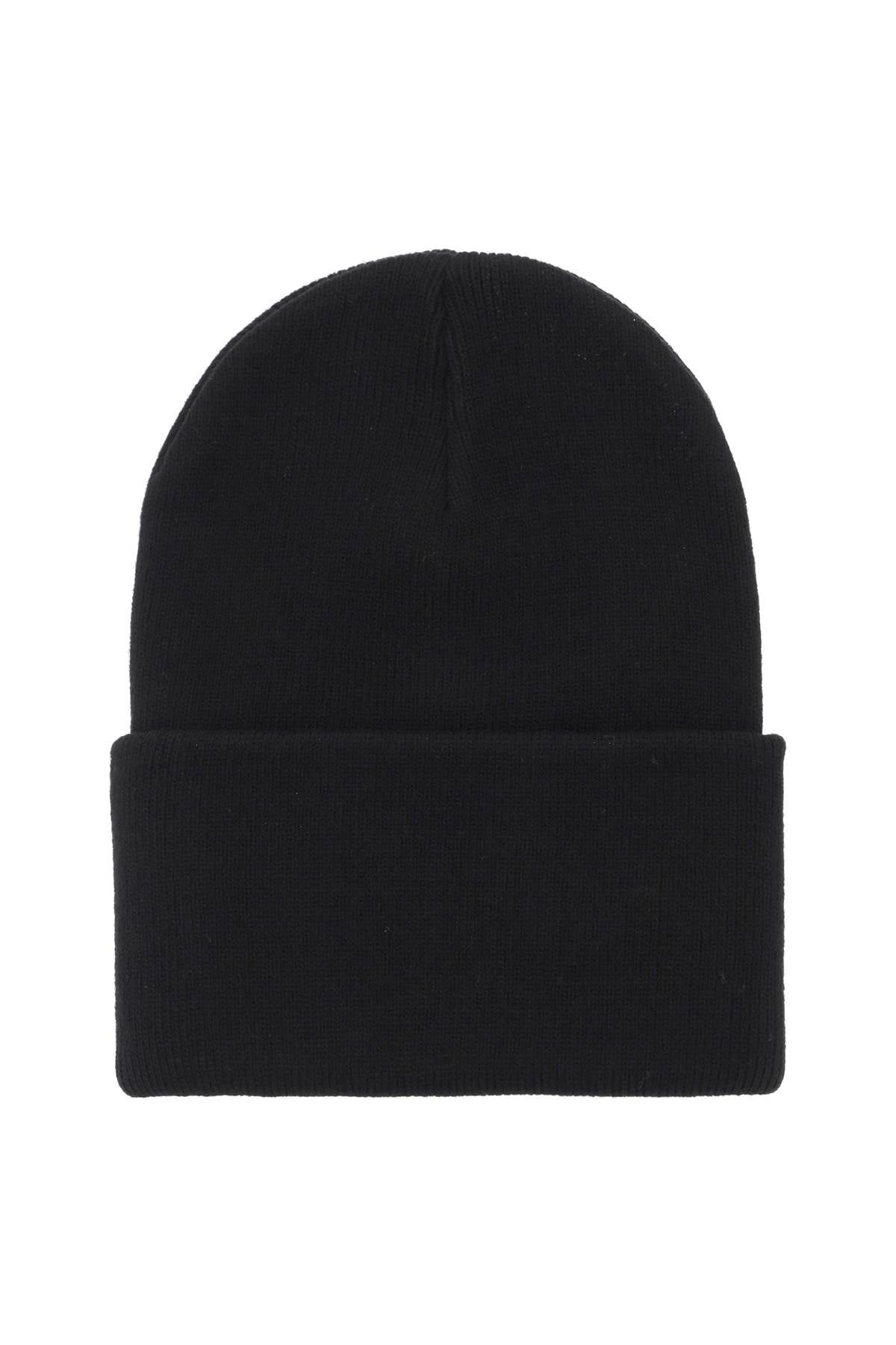 CARHARTT WIP beanie hat with logo patch