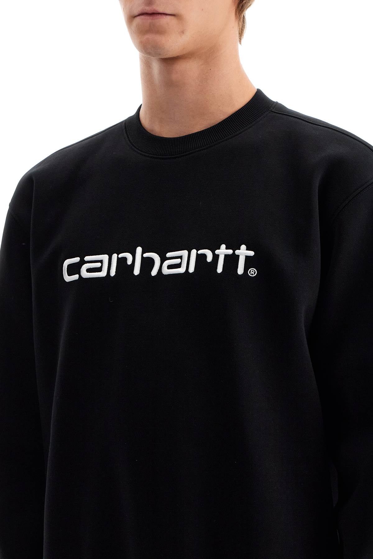 CARHARTT WIP embroidered logo sweatshirt