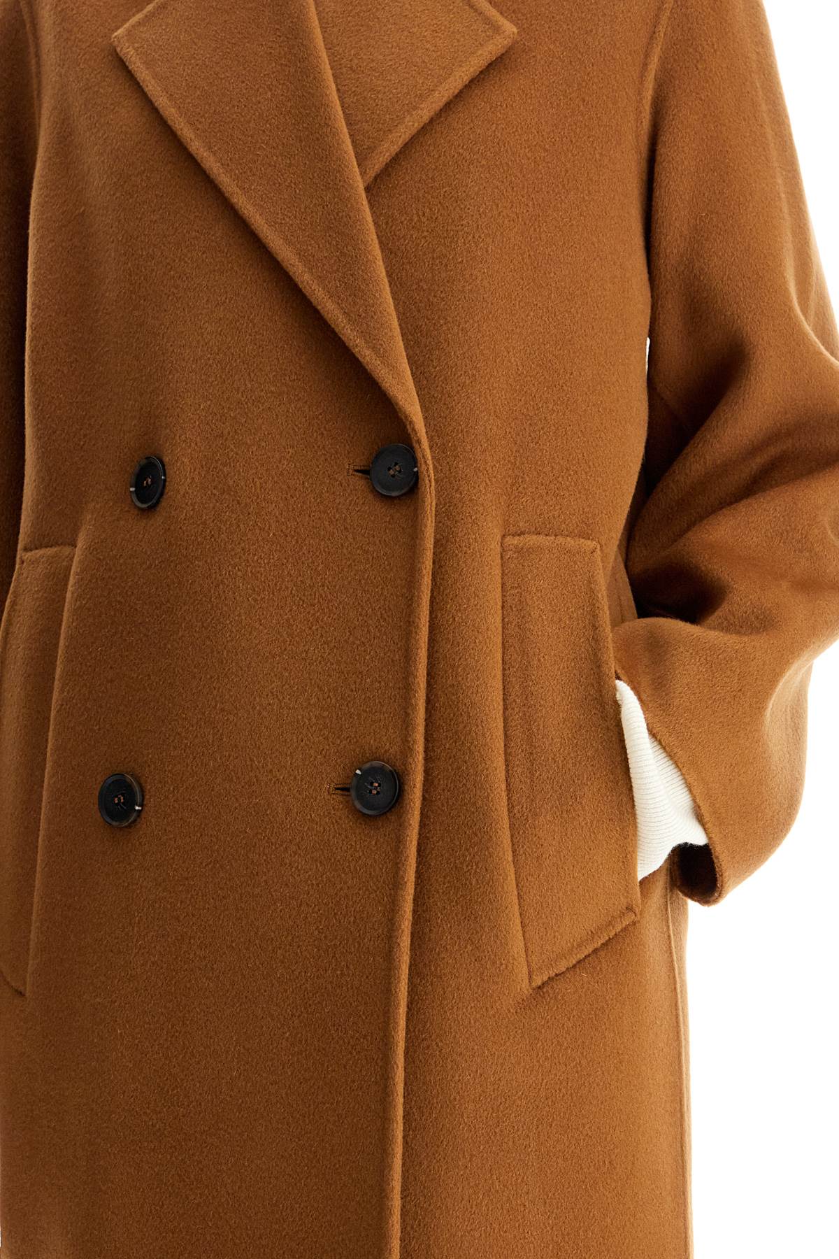 IVY OAK clara double-breasted wool coat