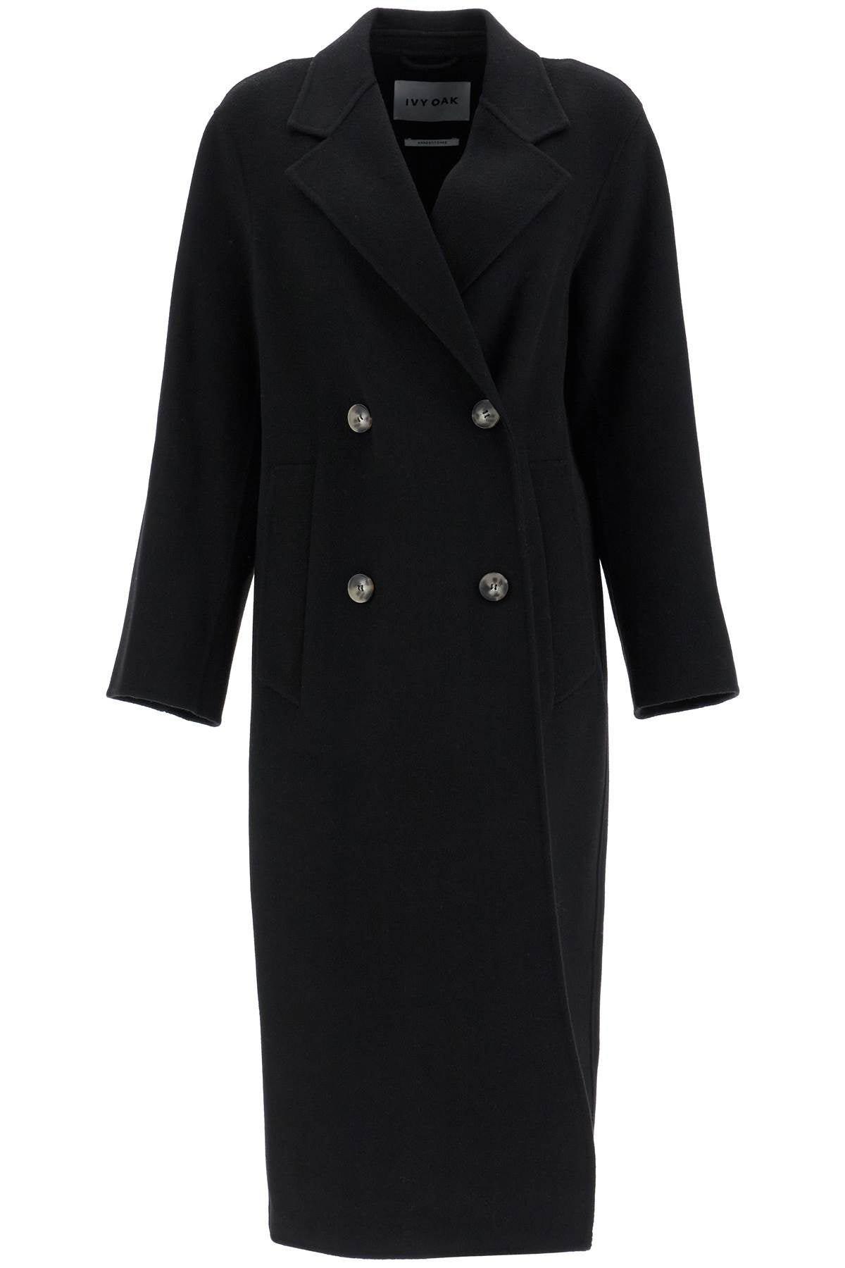 IVY OAK clara double-breasted wool coat