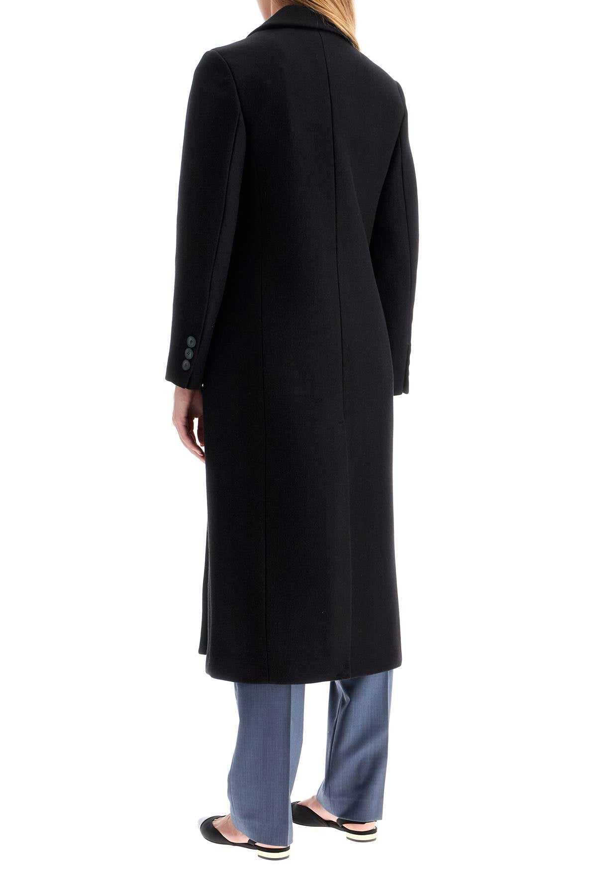 IVY OAK cayenne double-breasted wool coat