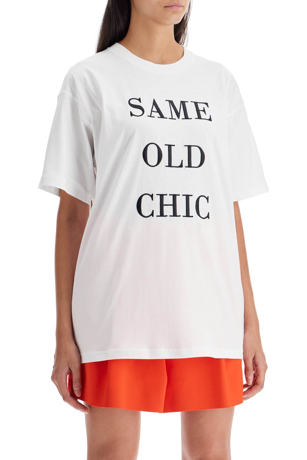 MOSCHINO "oversized t-shirt with same old