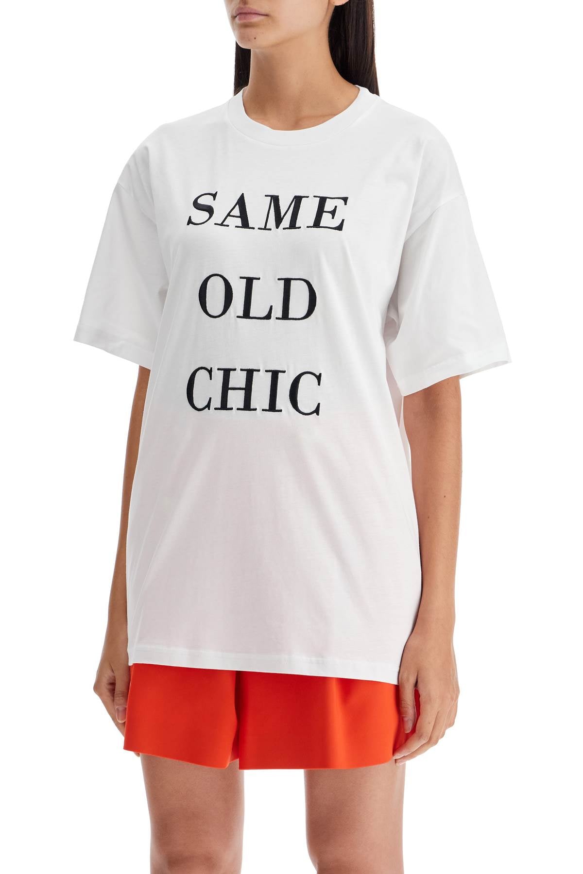 MOSCHINO "oversized t-shirt with same old