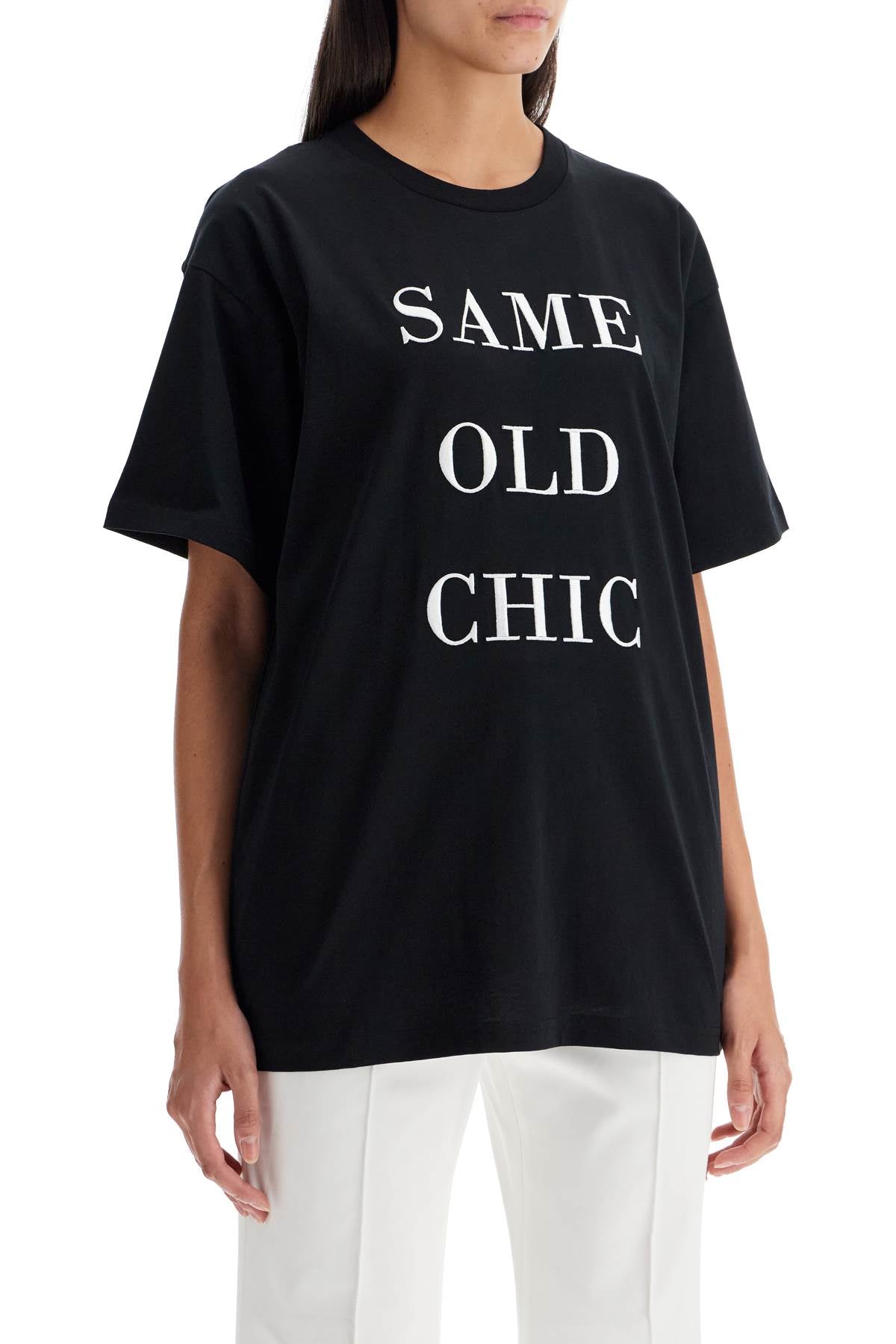 MOSCHINO "oversized t-shirt with same old