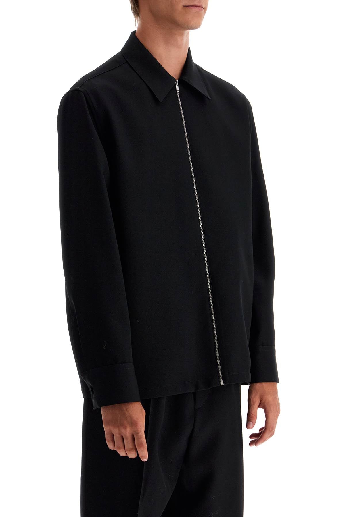 JIL SANDER zippered overshirt