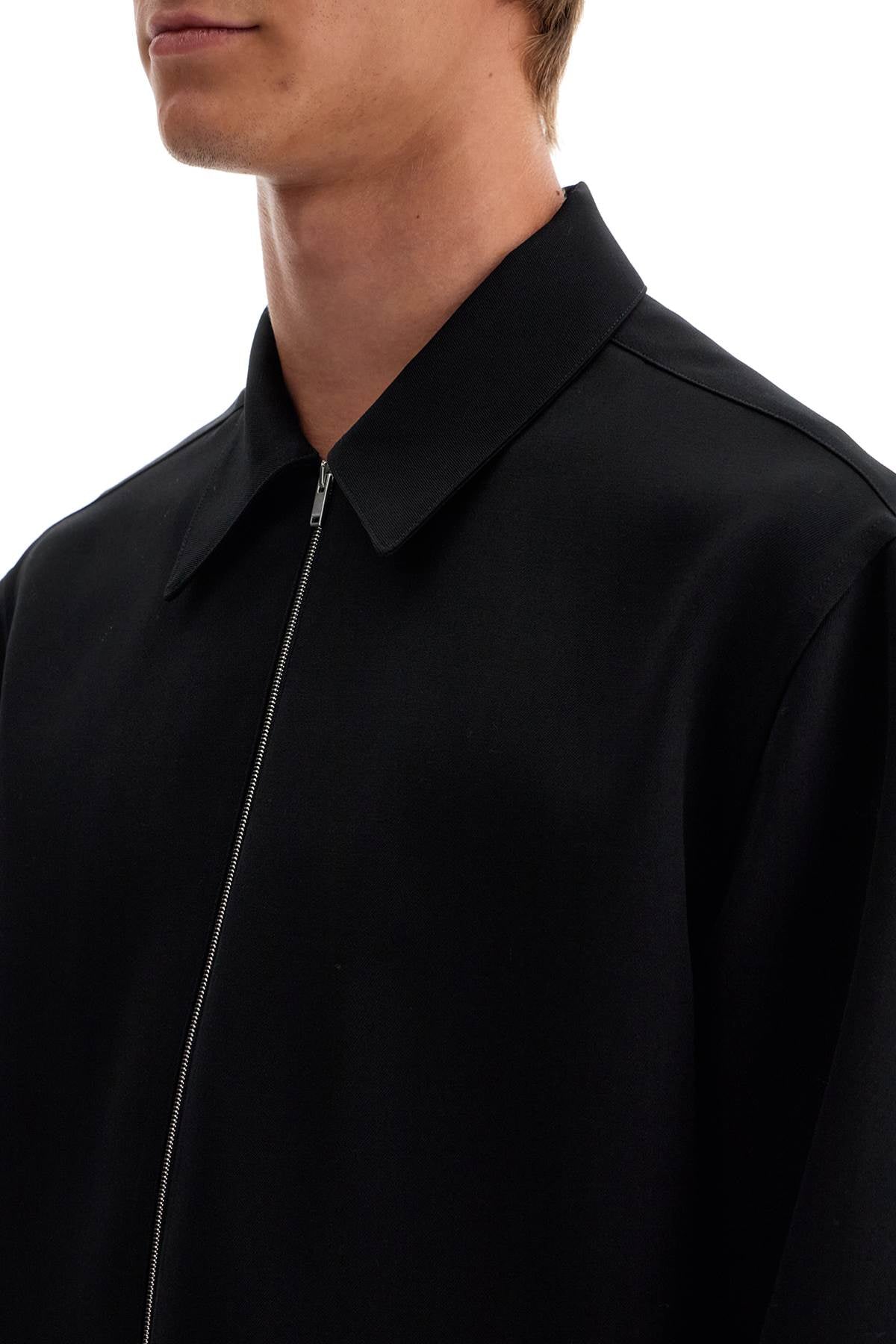 JIL SANDER zippered overshirt