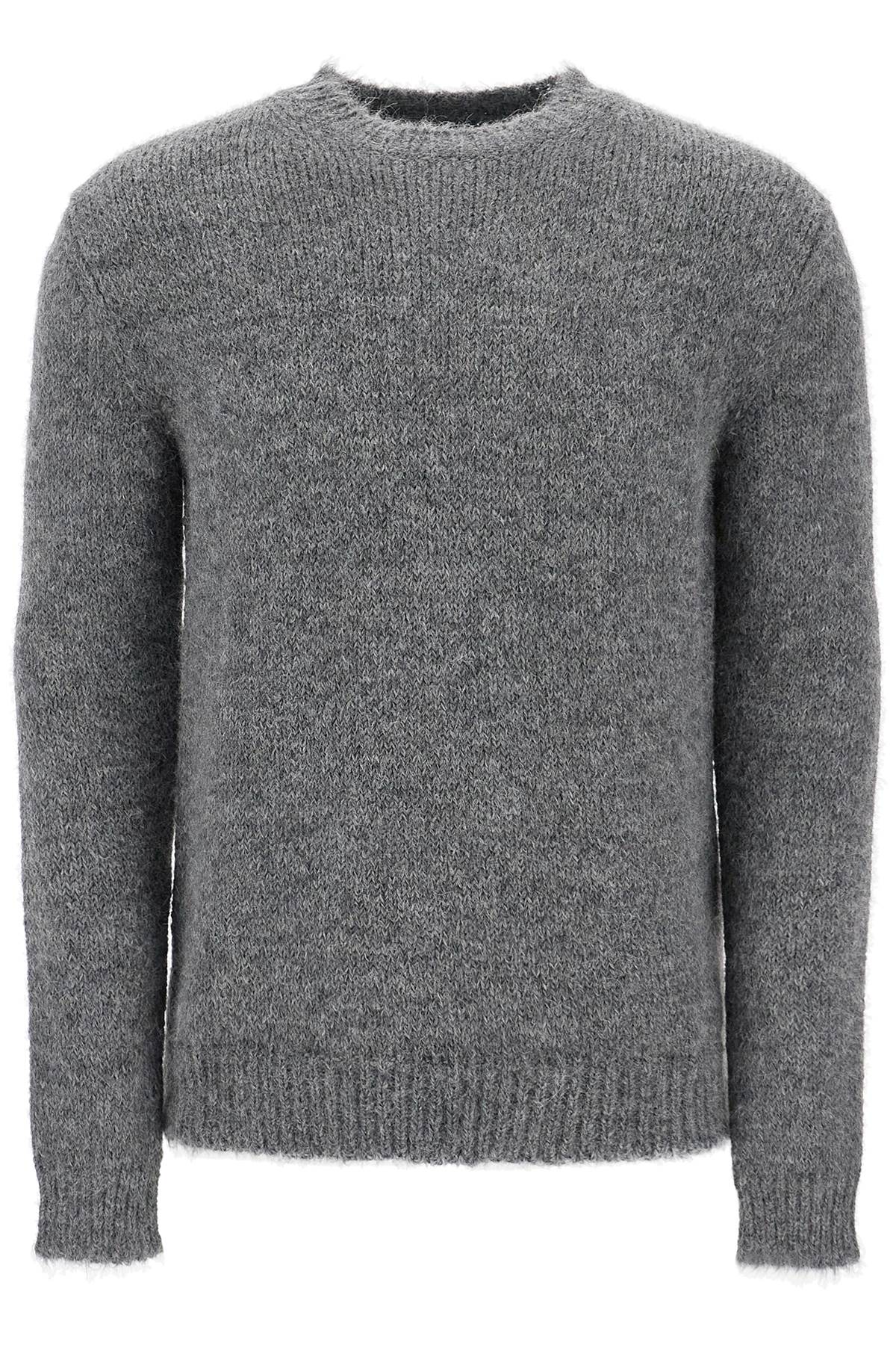 JIL SANDER alpaca crew neck sweater