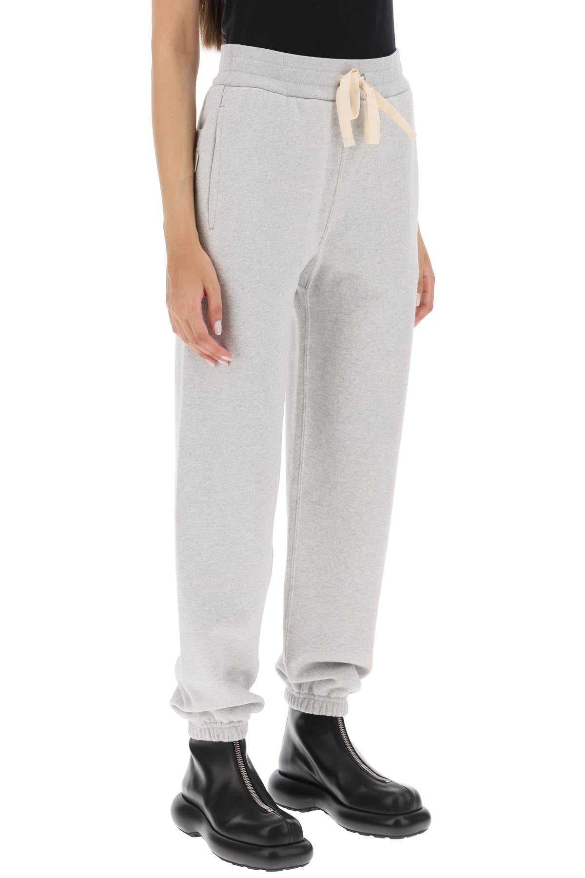 JIL SANDER joggers in cotton french terry