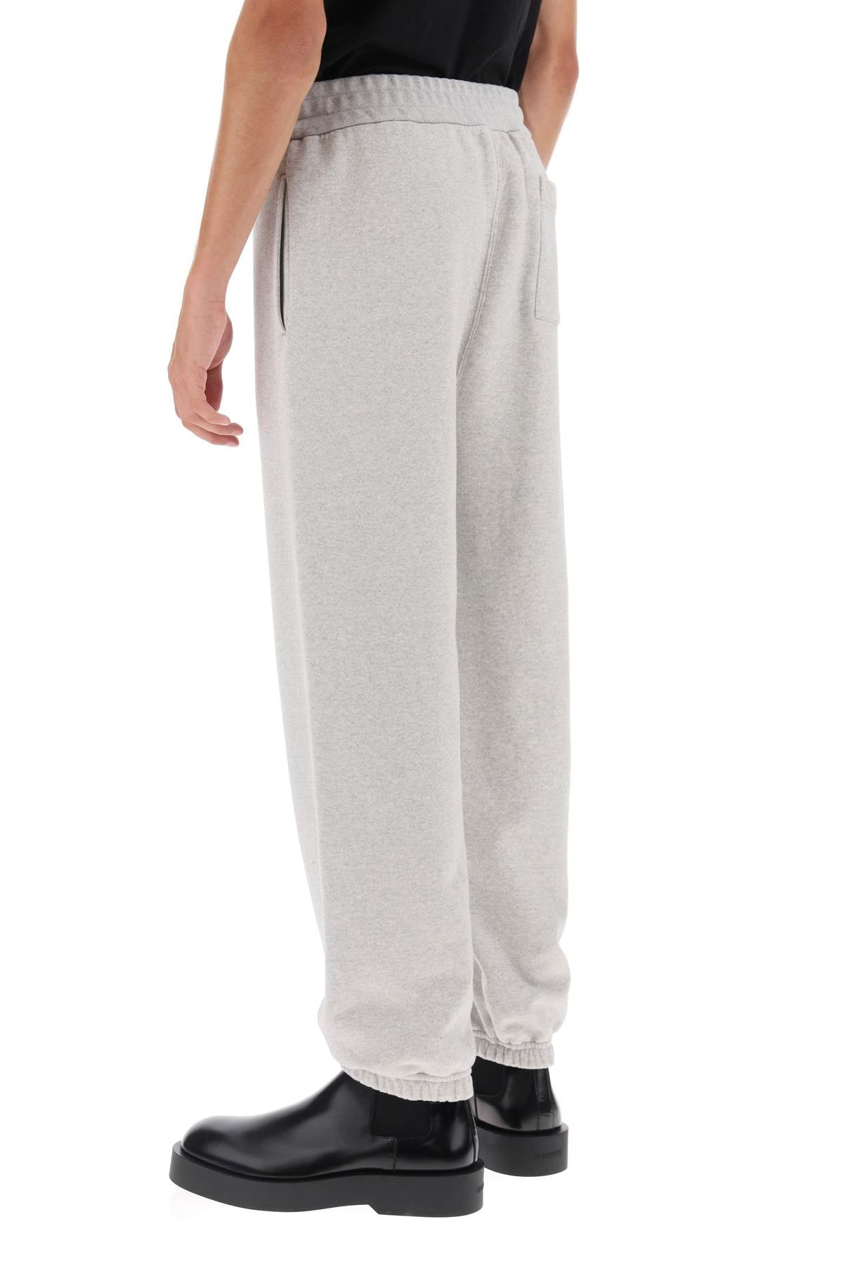 JIL SANDER cotton drawstring sweatpants