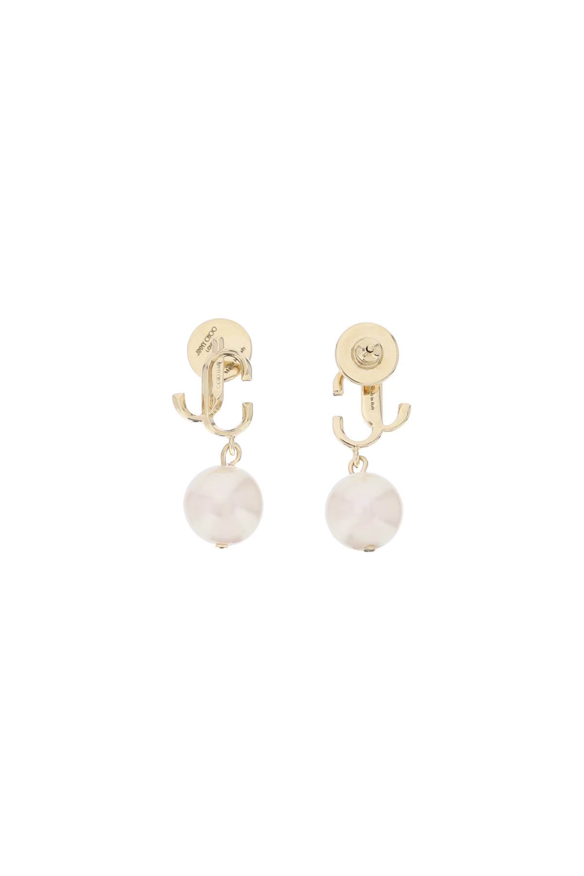 JIMMY CHOO jc pearl earrings