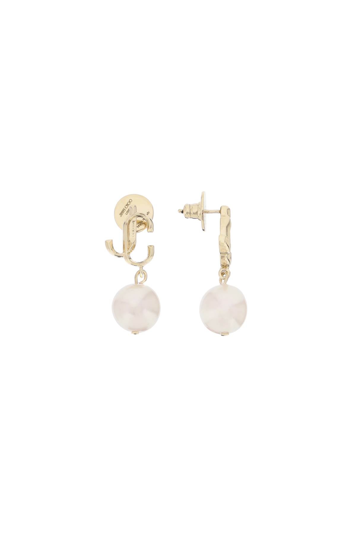 JIMMY CHOO jc pearl earrings