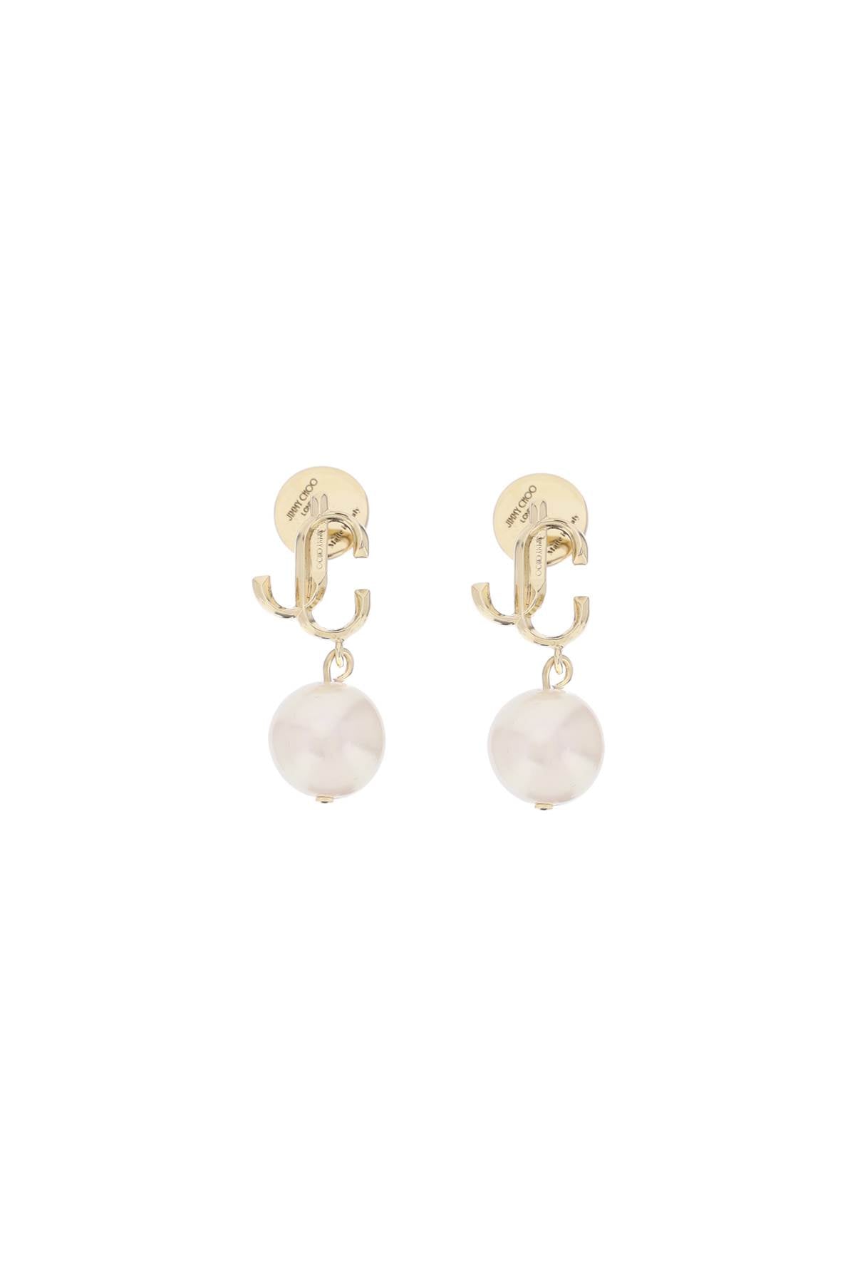 JIMMY CHOO jc pearl earrings