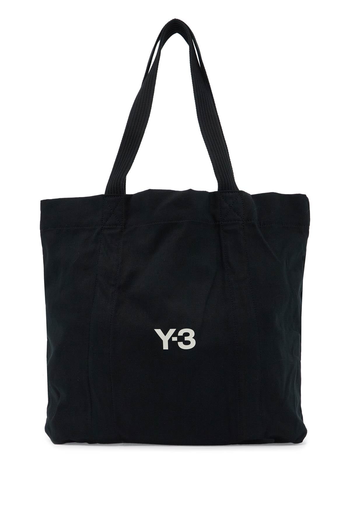 Y-3 tote bag with logo branding