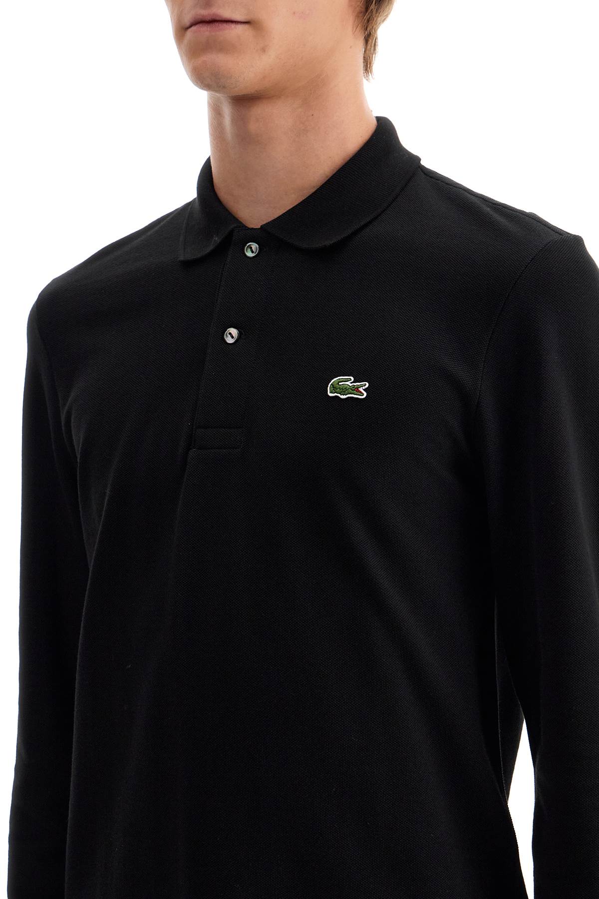 LACOSTE "classic fit long sleeve polo shirt