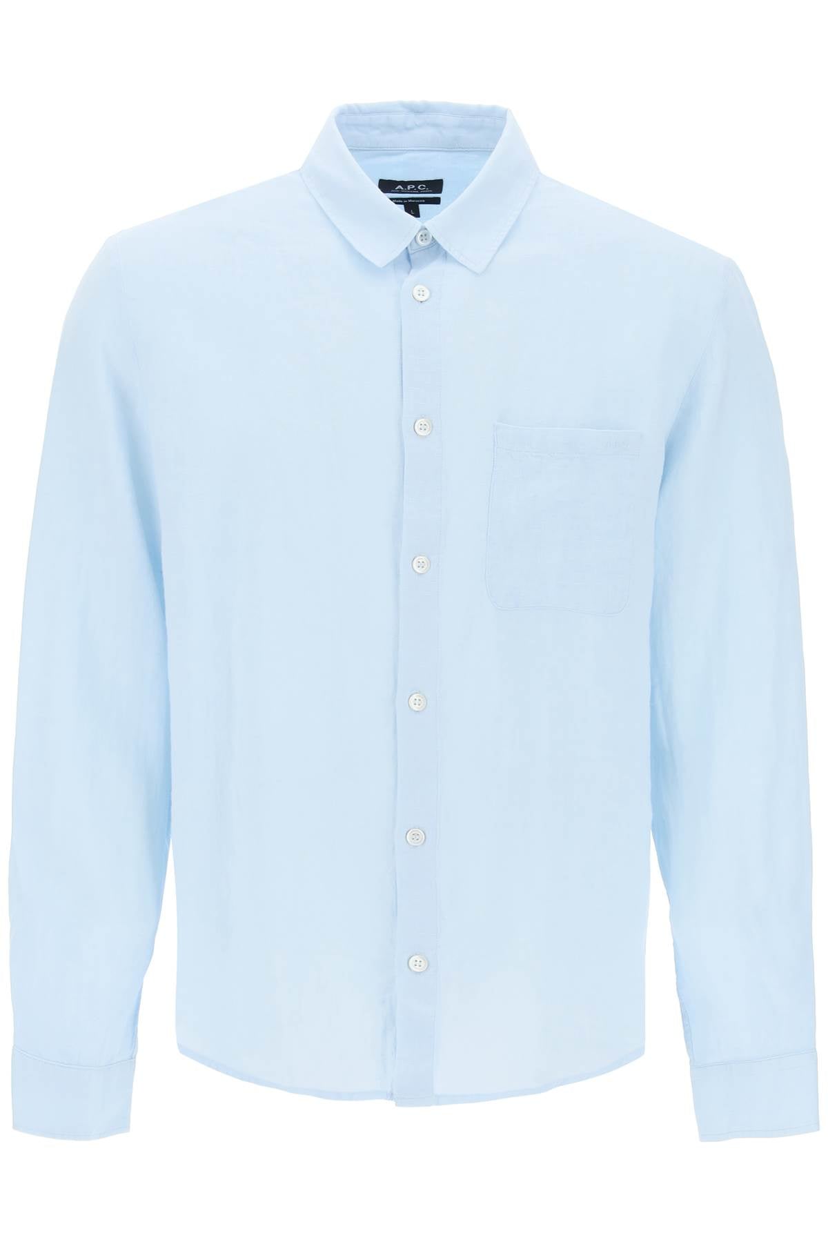 A.P.C. linen cassel shirt for