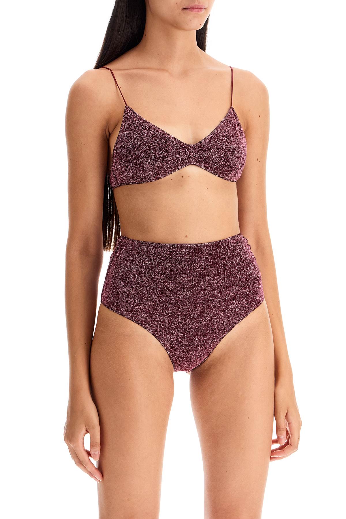 OSÉREE high-waisted lumière bikini set