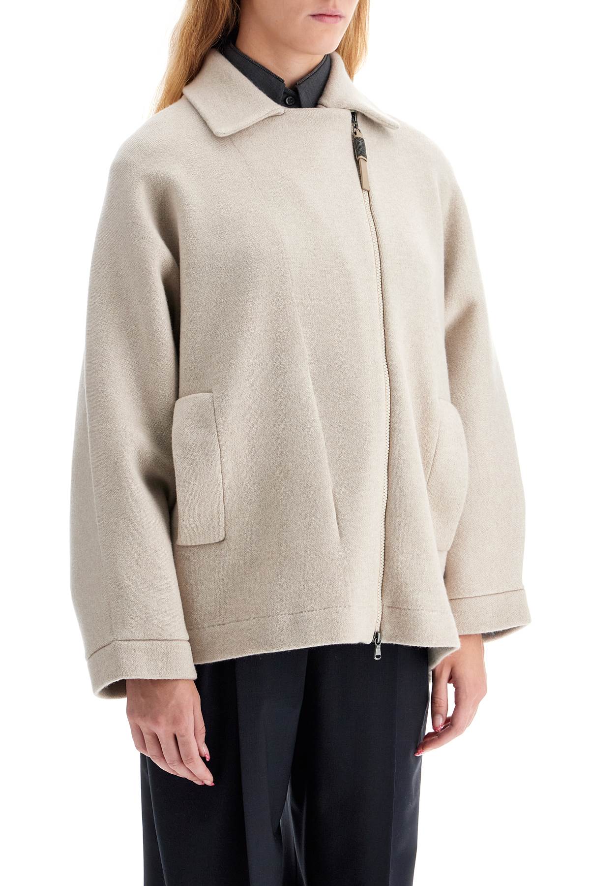 BRUNELLO CUCINELLI oversized cashmere card