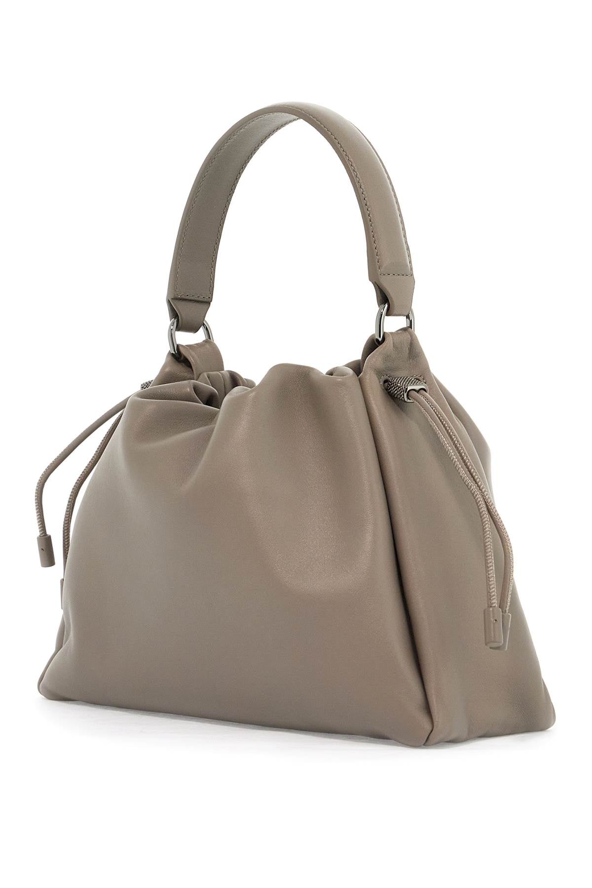 BRUNELLO CUCINELLI handbag with monile embell