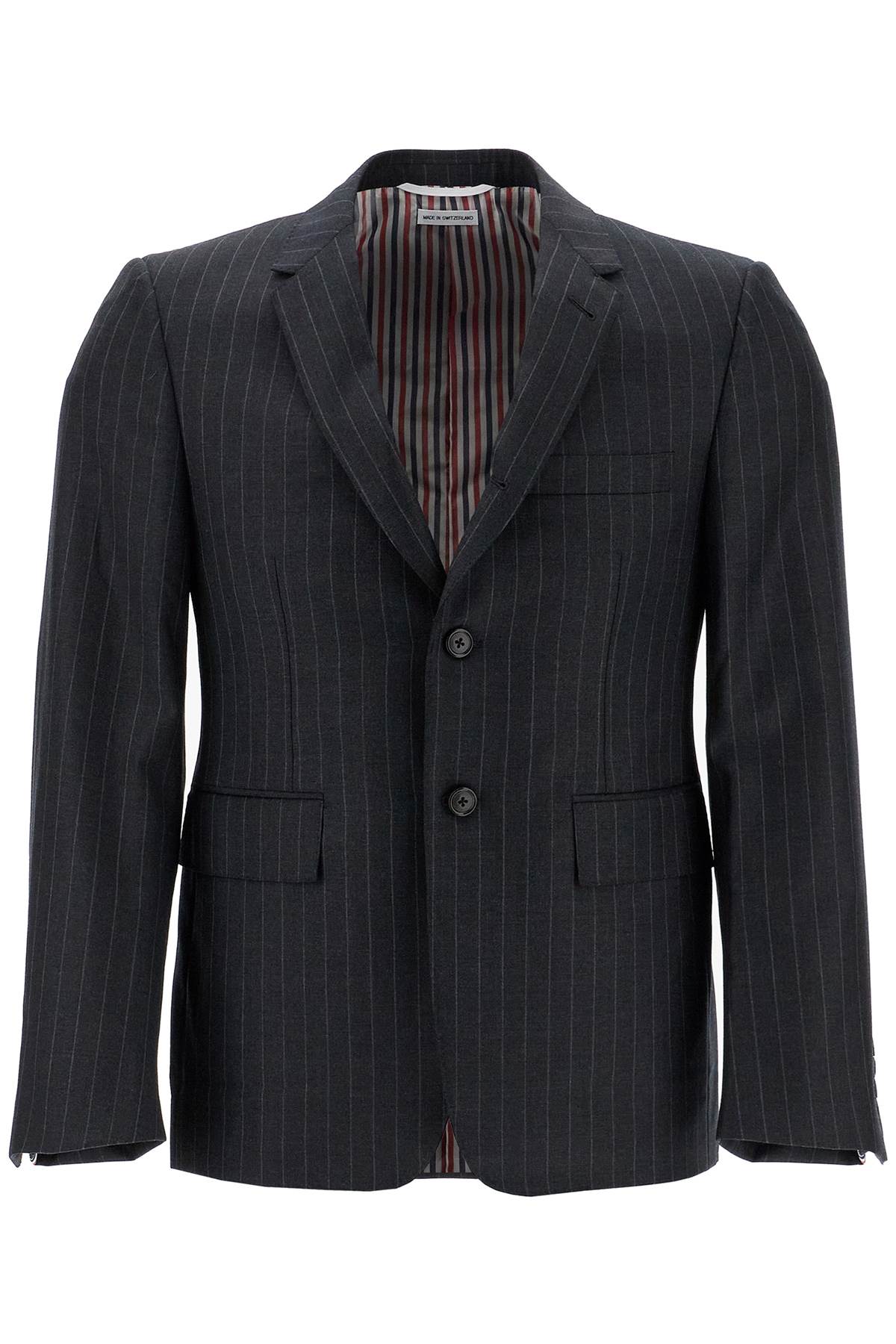 THOM BROWNE woolen pinstripe