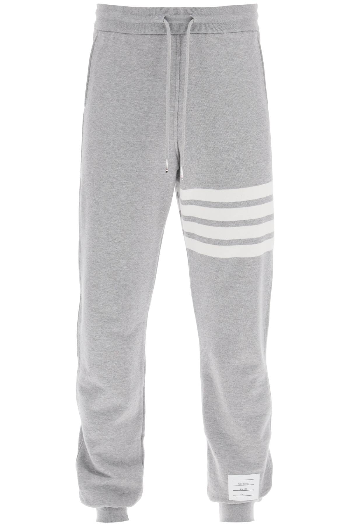 THOM BROWNE 4-bar joggers