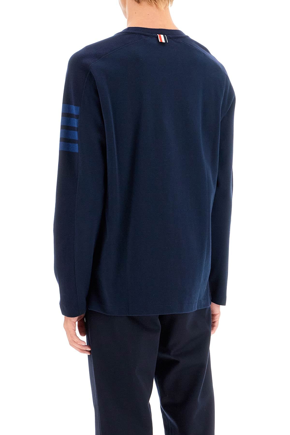 THOM BROWNE long-sleeved 4-bar