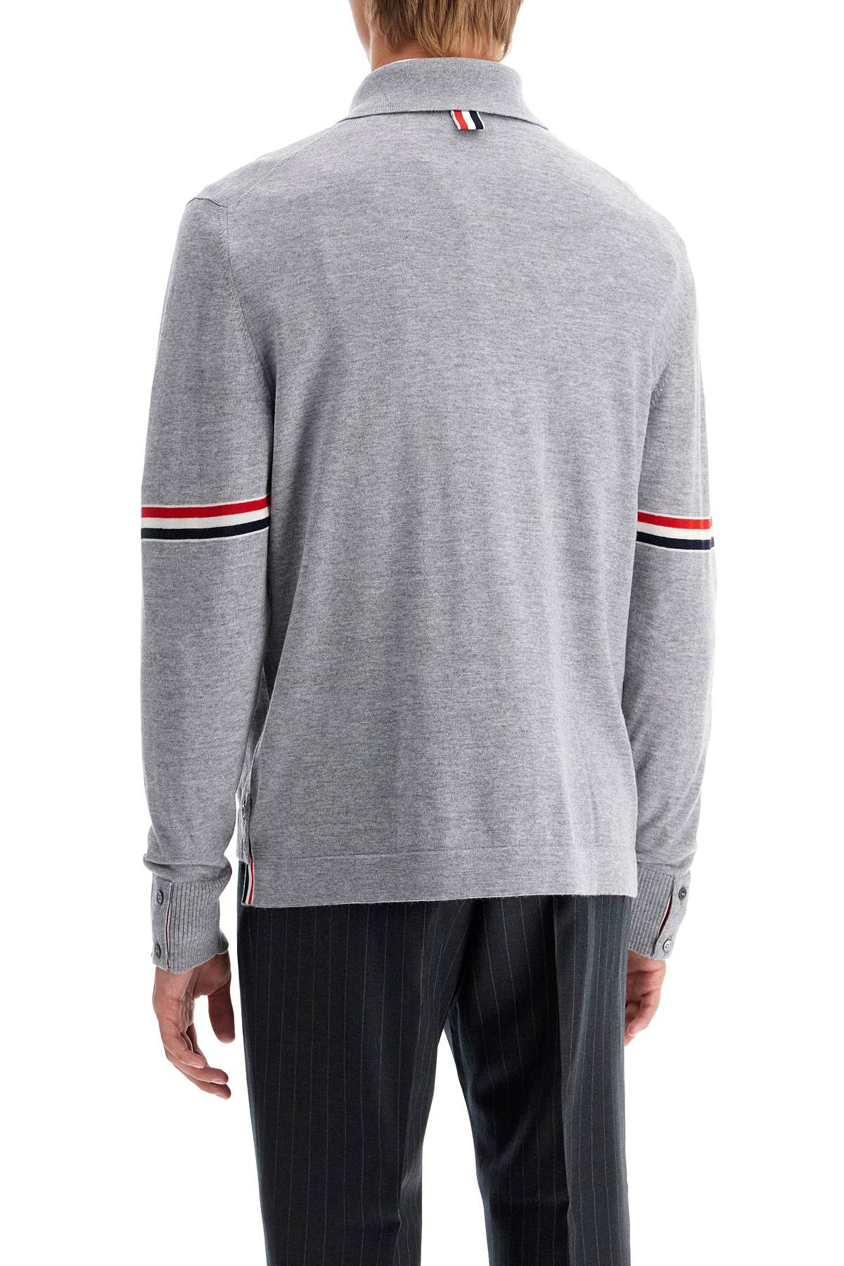 THOM BROWNE wool button-down cardigan for