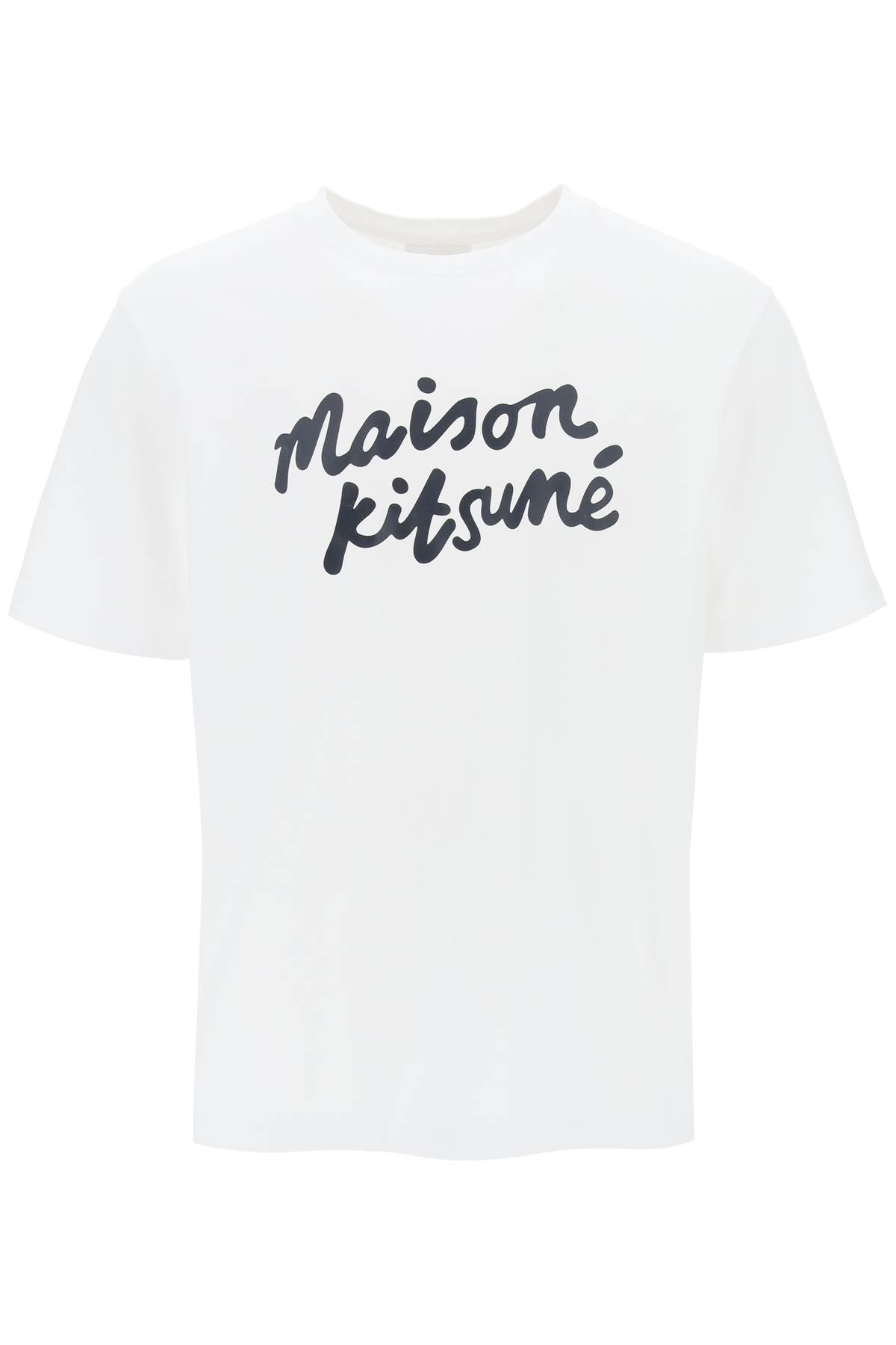 MAISON KITSUNE t-shirt with logo in handwriting