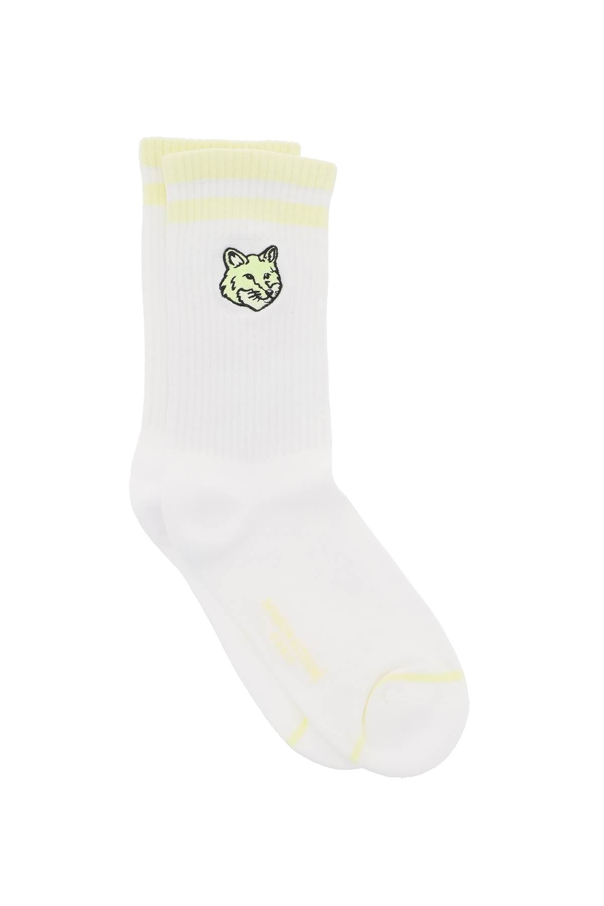 MAISON KITSUNE bold fox head socks