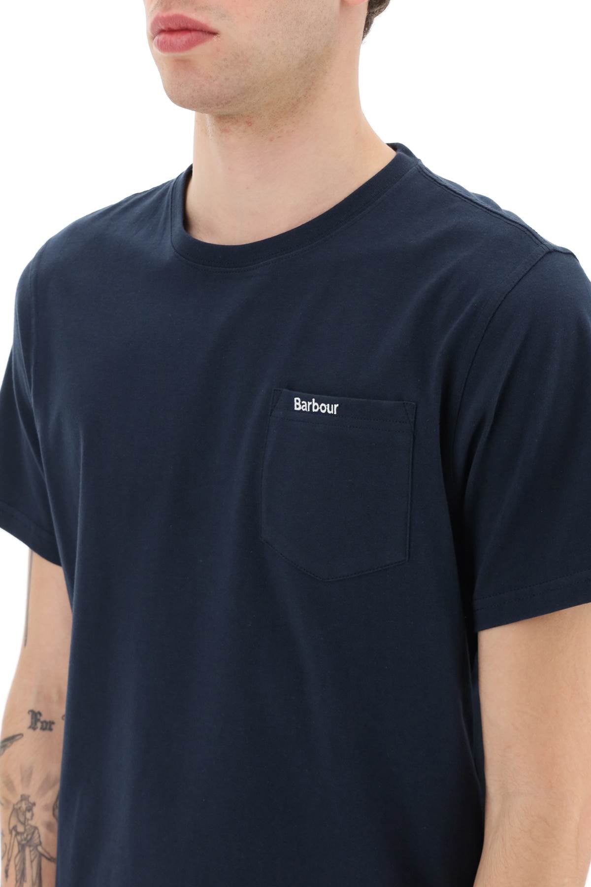 BARBOUR classic chest pocket t-shirt