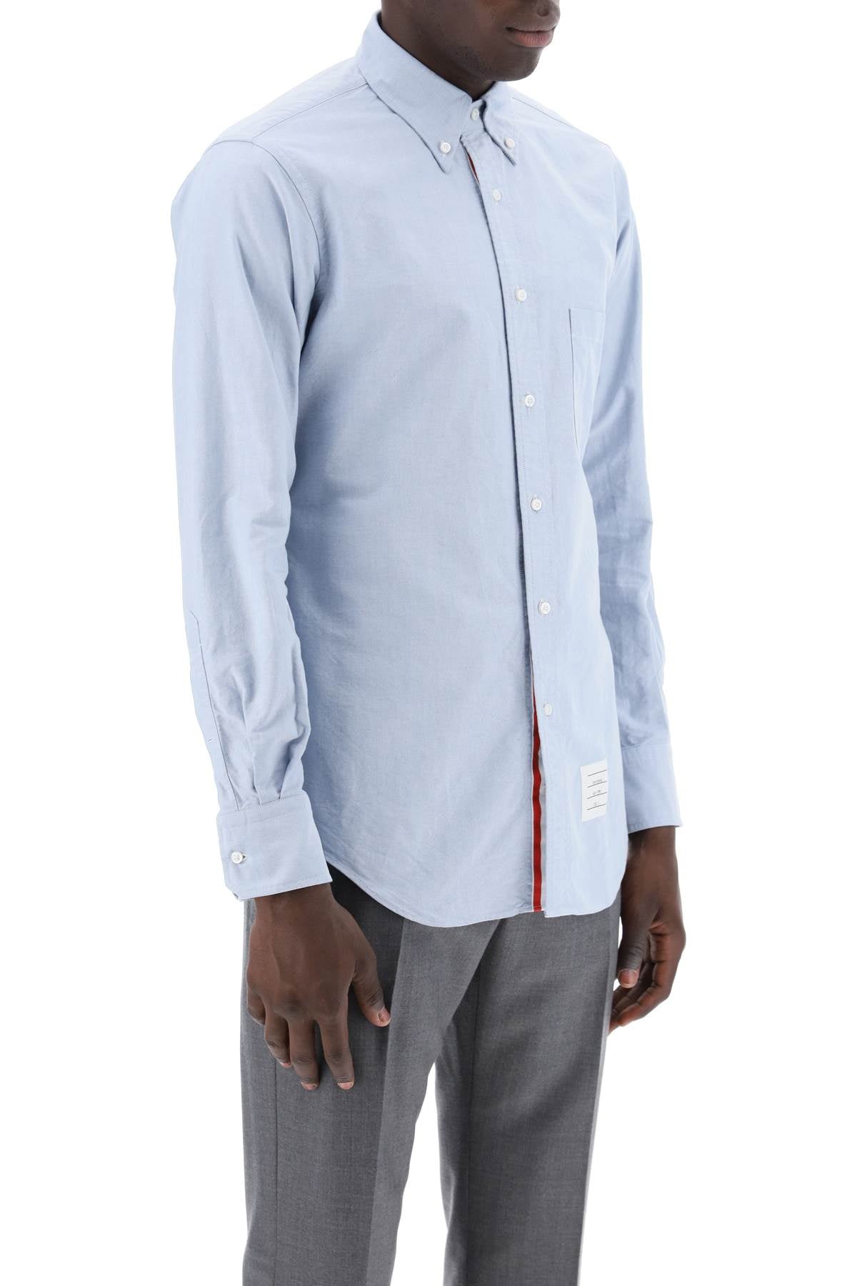 THOM BROWNE oxford cotton button-down shirt