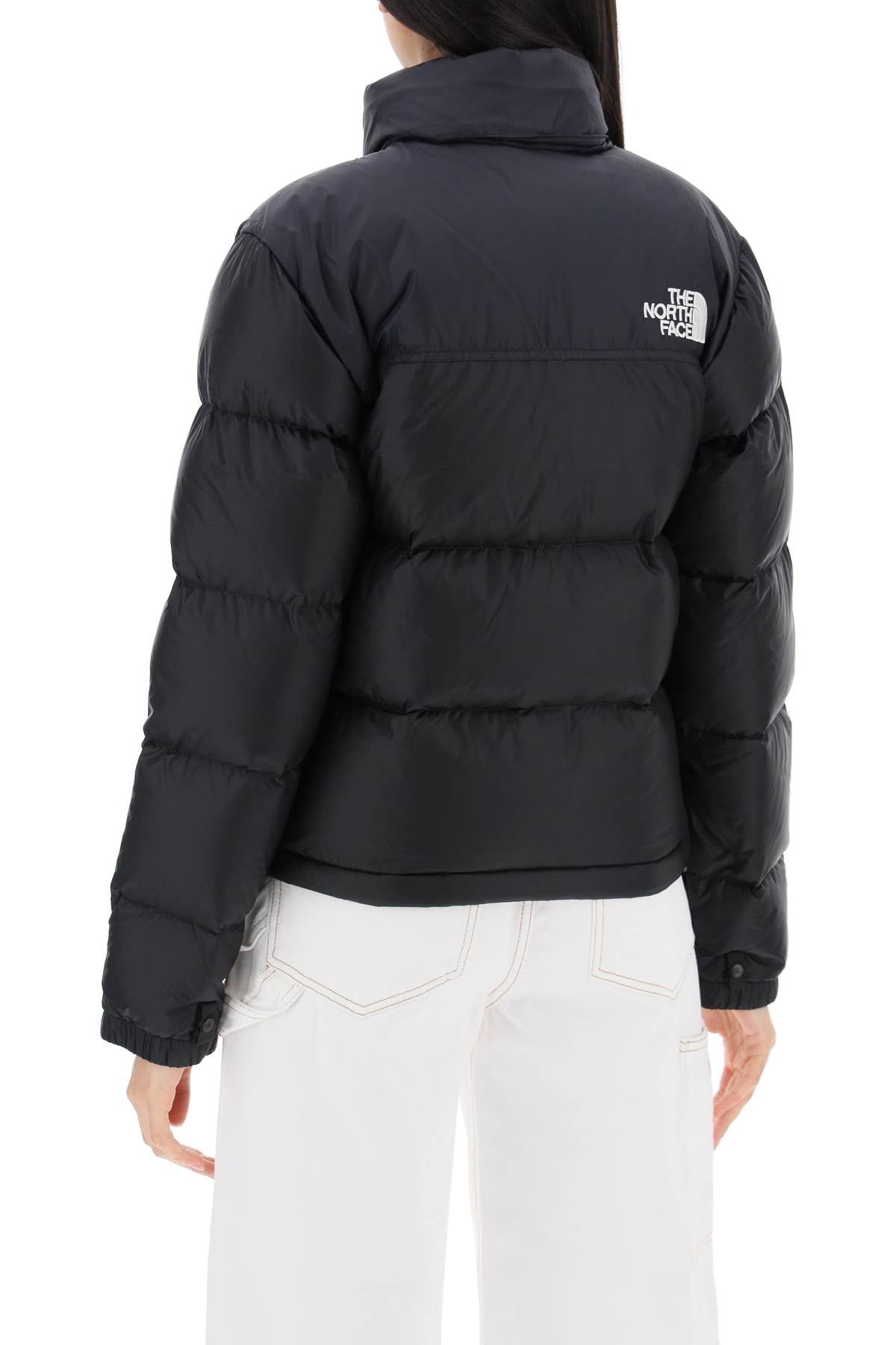 THE NORTH FACE ripstop nylon nuptse cropped down jacket