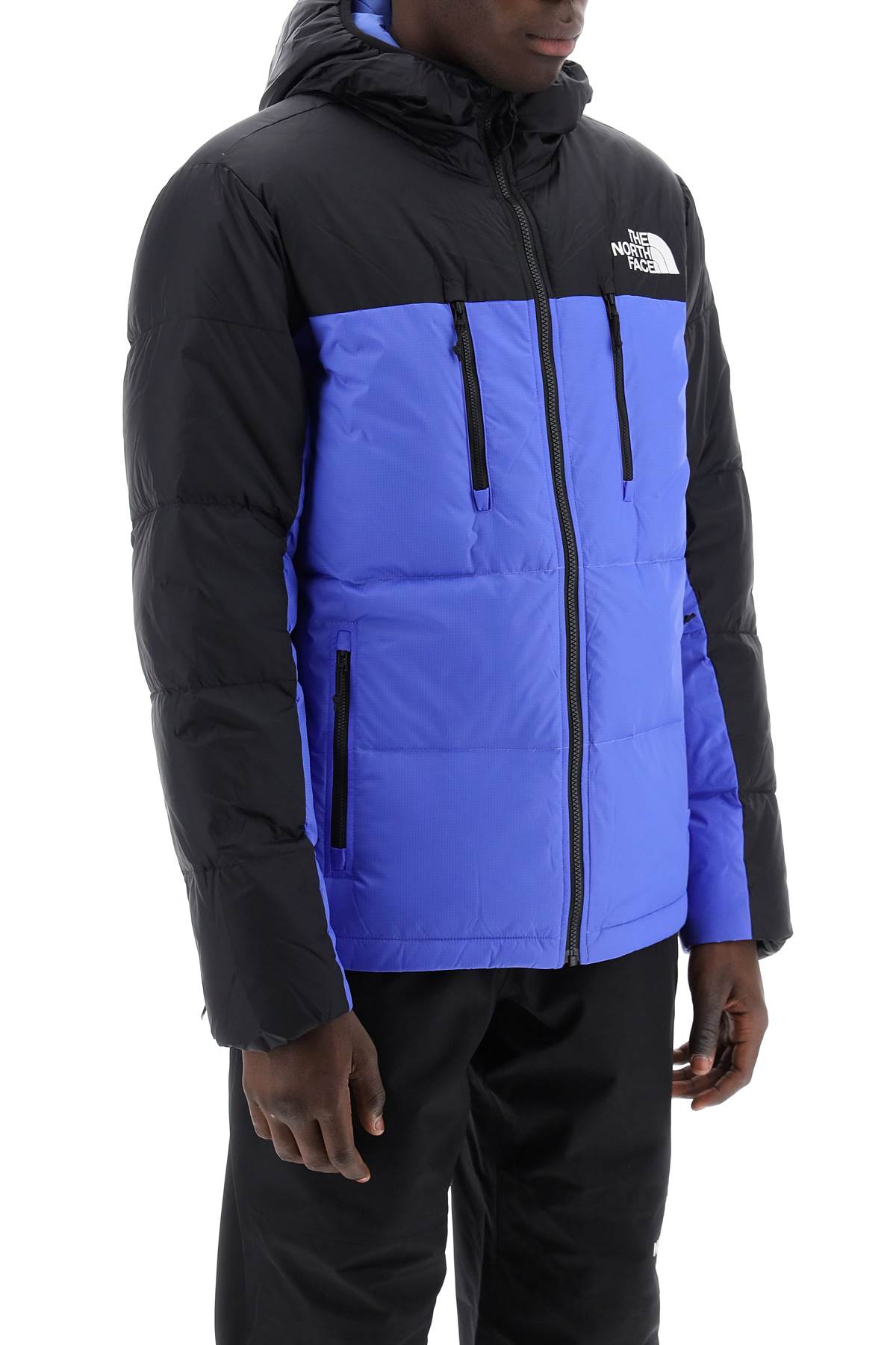 THE NORTH FACE himalayan short hooded down jacket