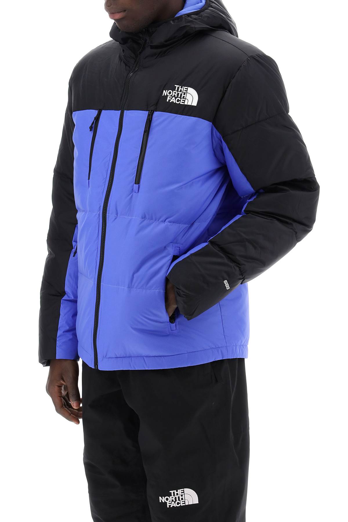 THE NORTH FACE himalayan short hooded down jacket