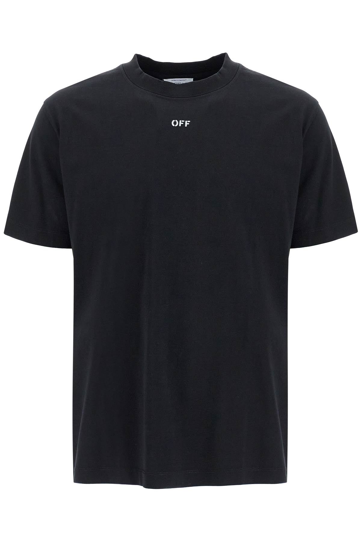 OFF-WHITE "round-neck t-shirt with off