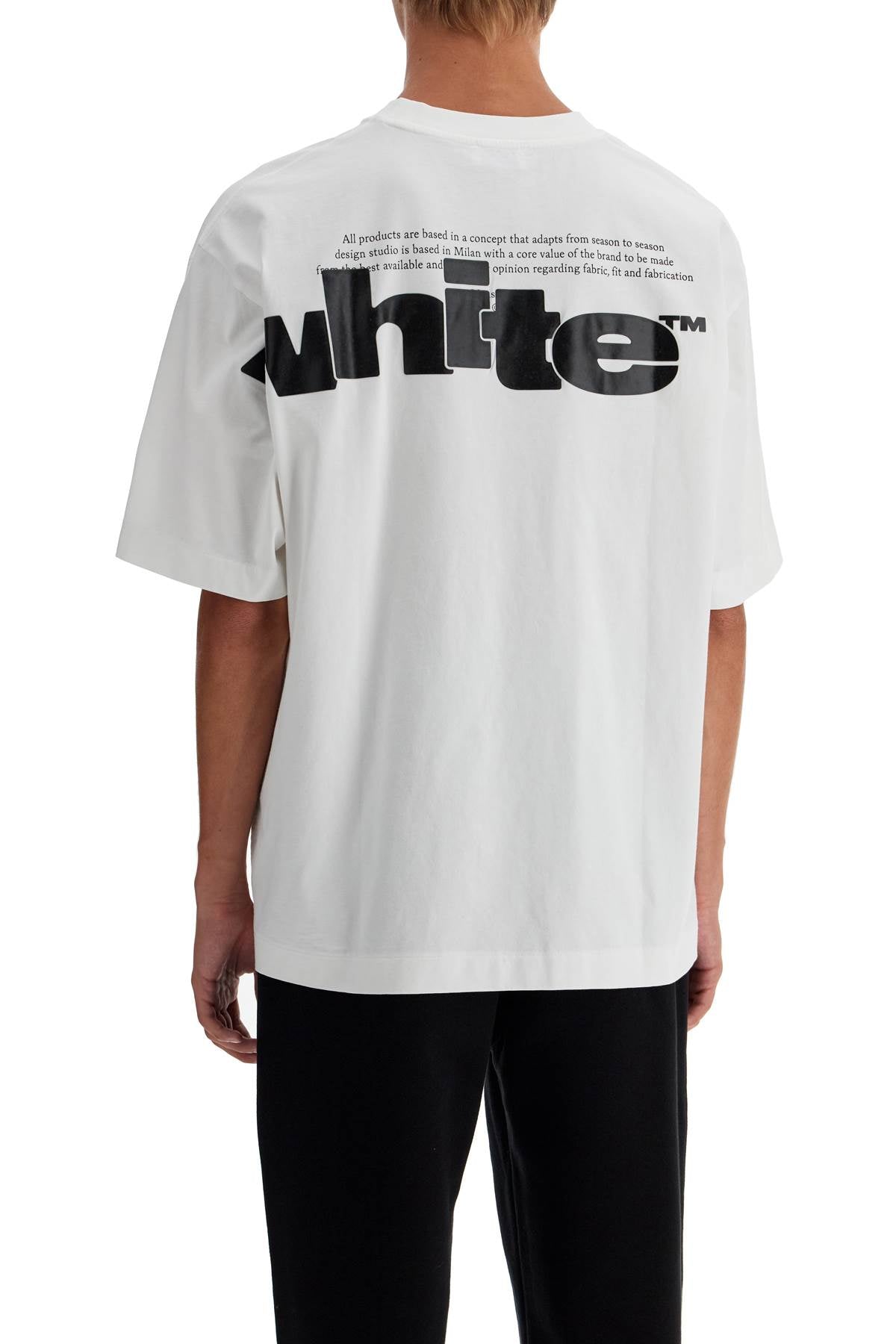 OFF-WHITE "shared logo t-shirt with