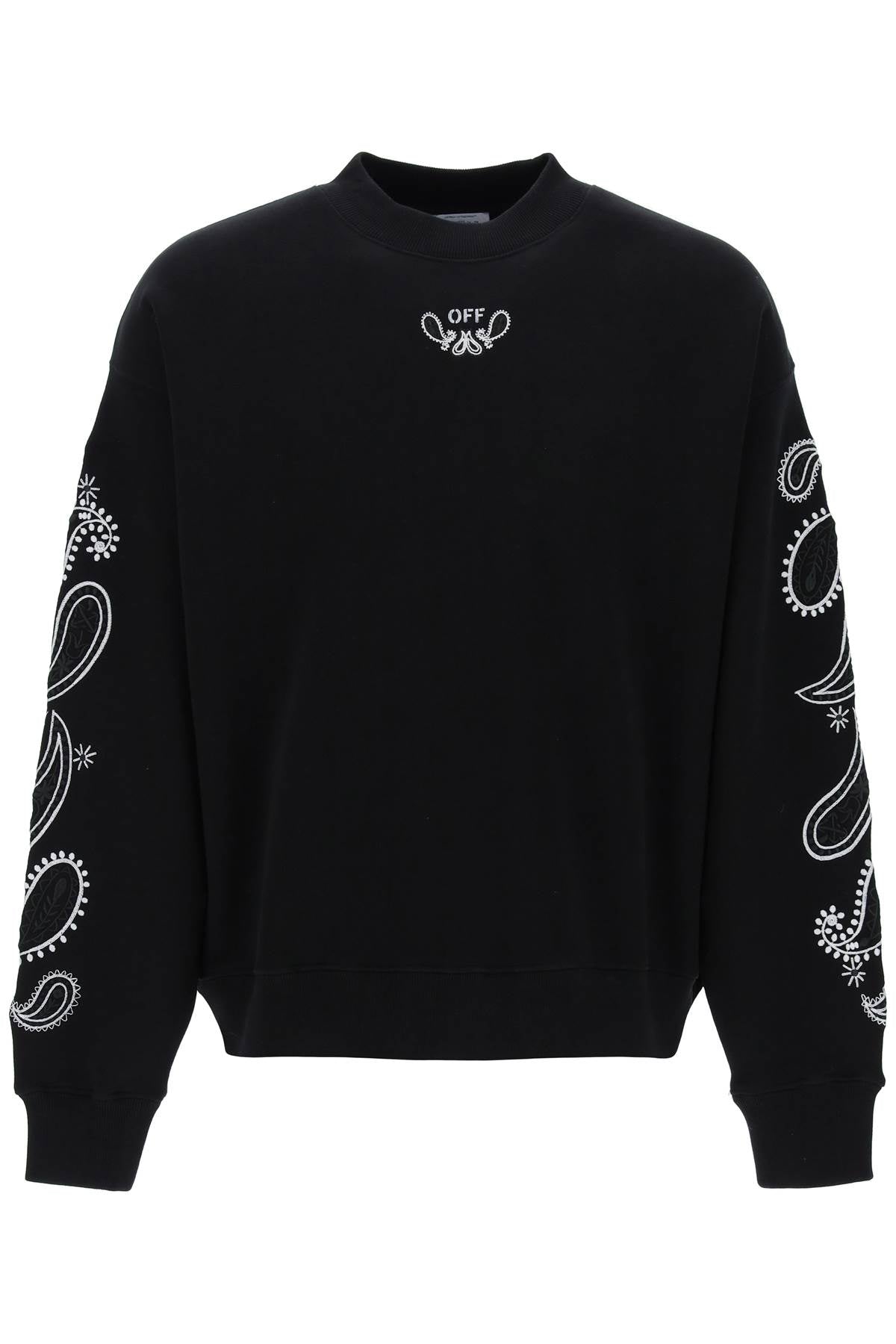 OFF-WHITE "arrow bandana crewneck sweat