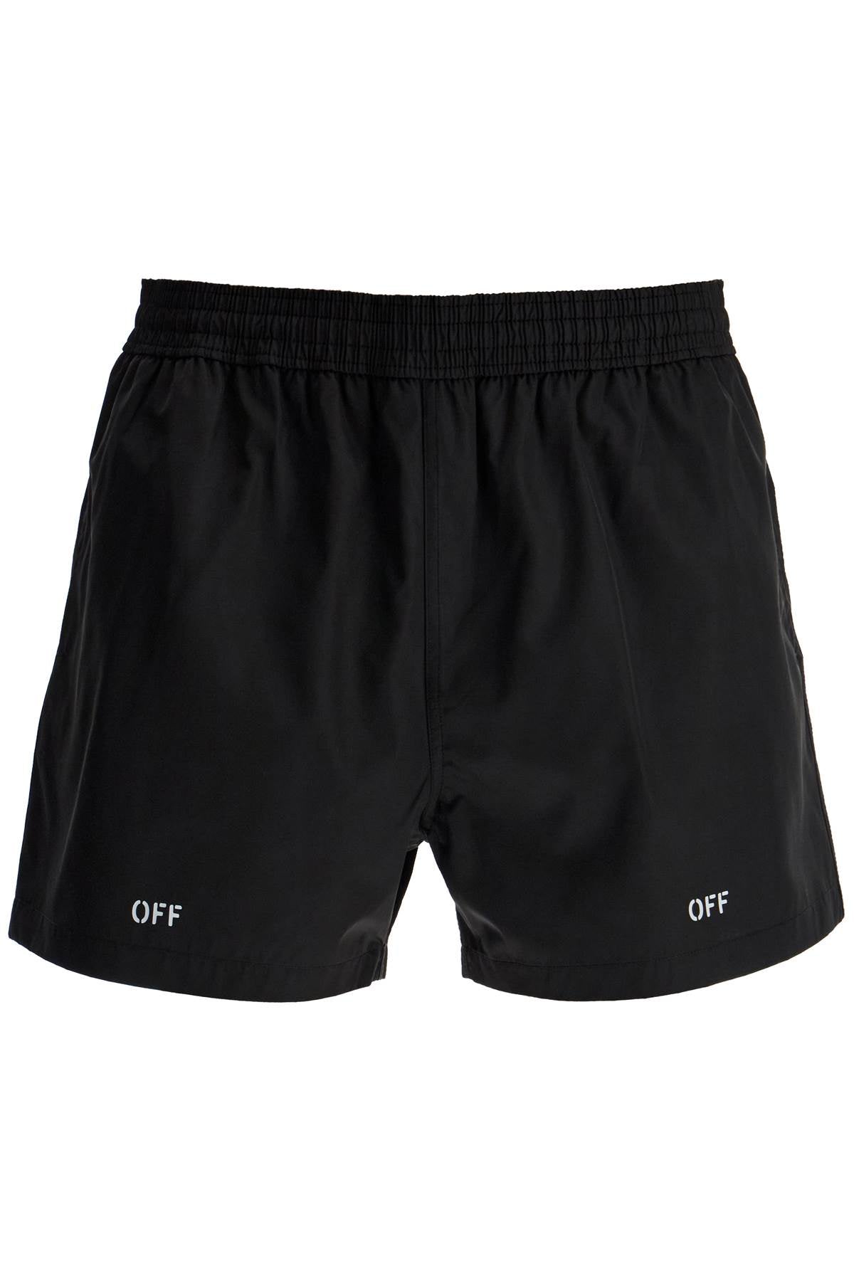 OFF-WHITE surfer sea bermuda shorts