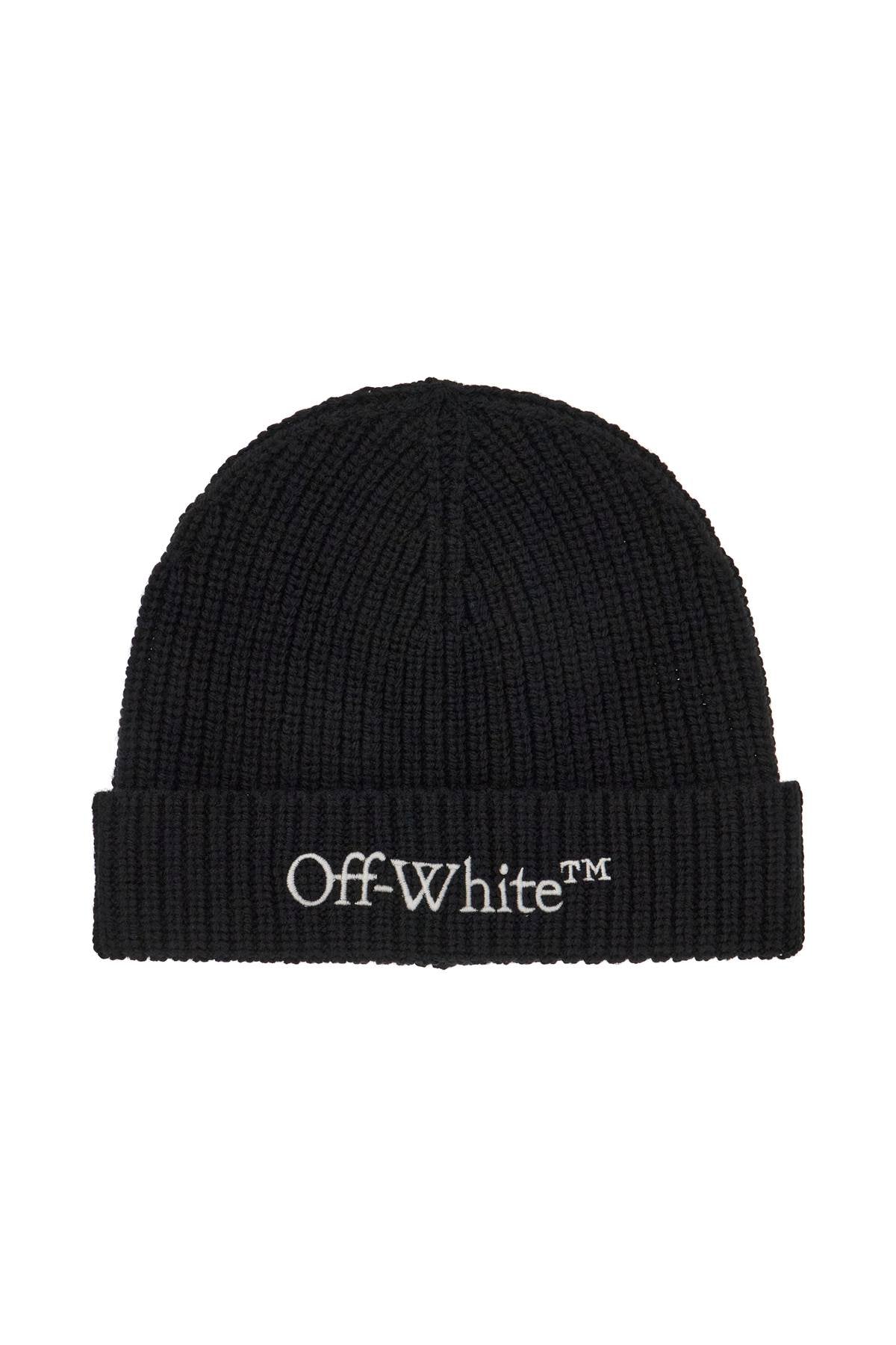 OFF-WHITE woolen beanie hat