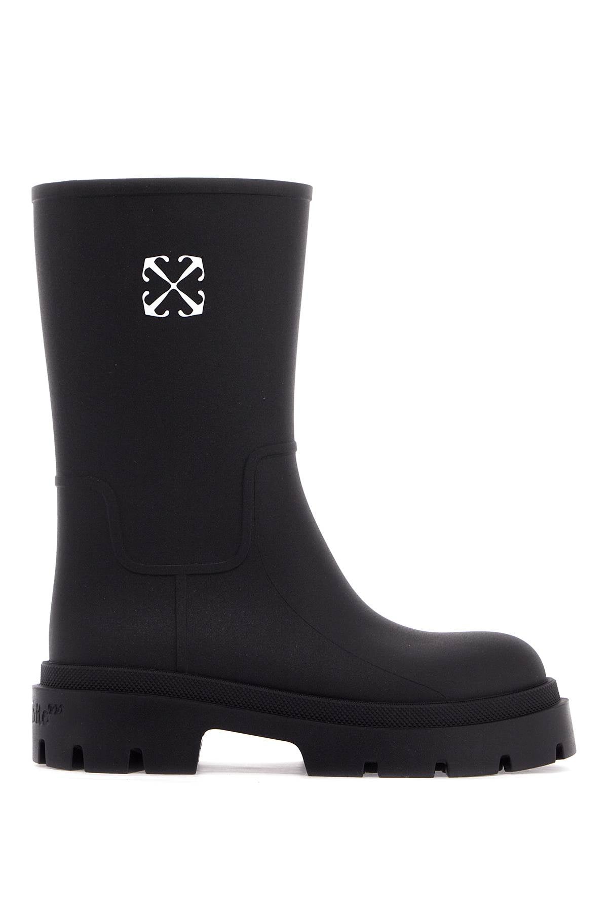 OFF-WHITE "reboot arrow rain boots"