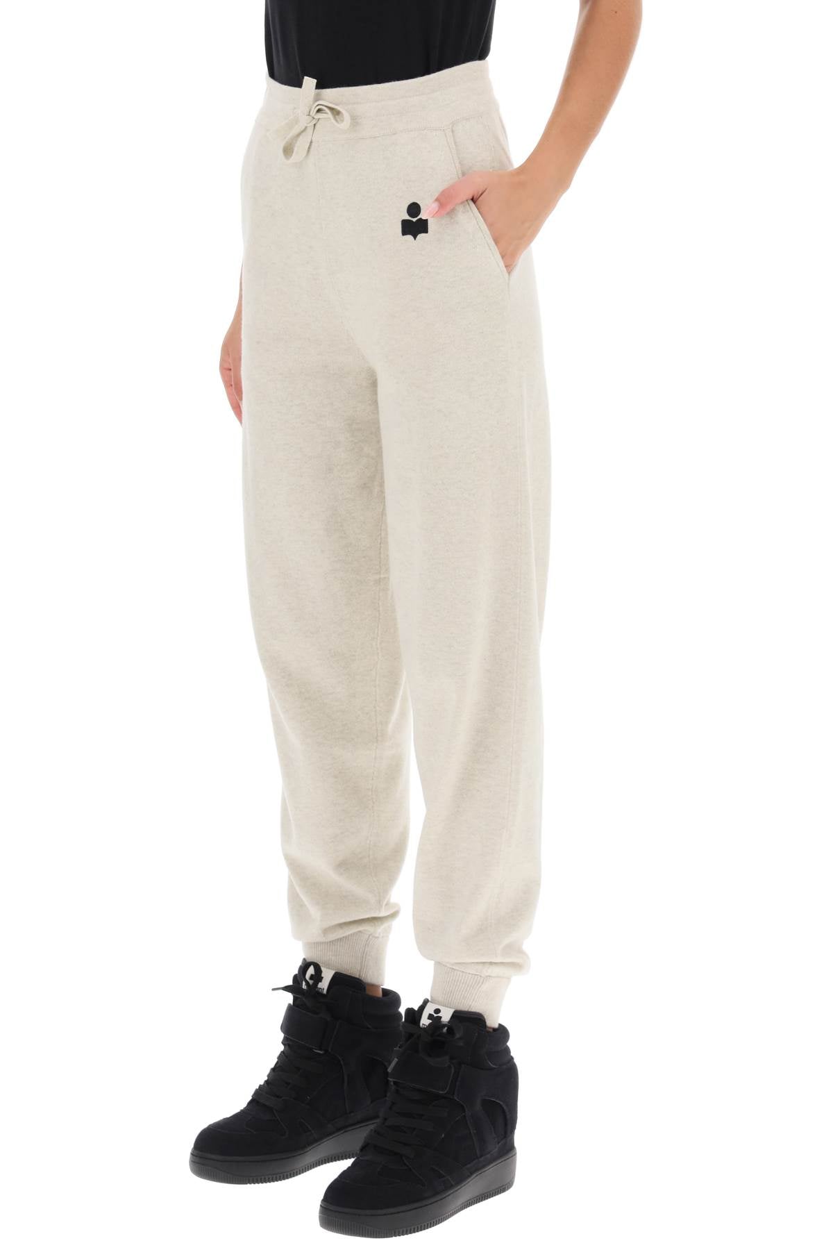 ISABEL MARANT ETOILE kira knitted jogger pants