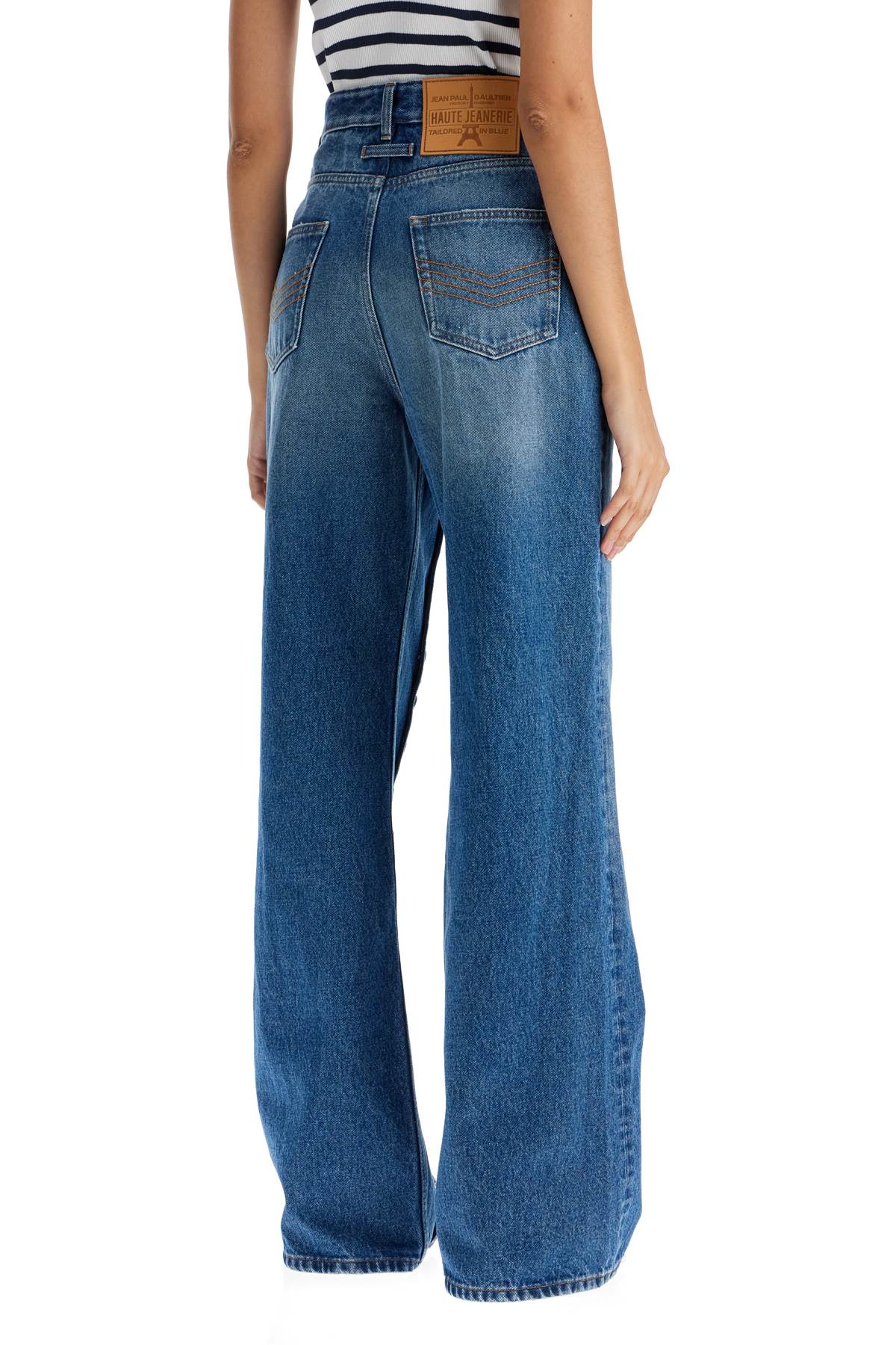 JEAN PAUL GAULTIER high-end denim jeans